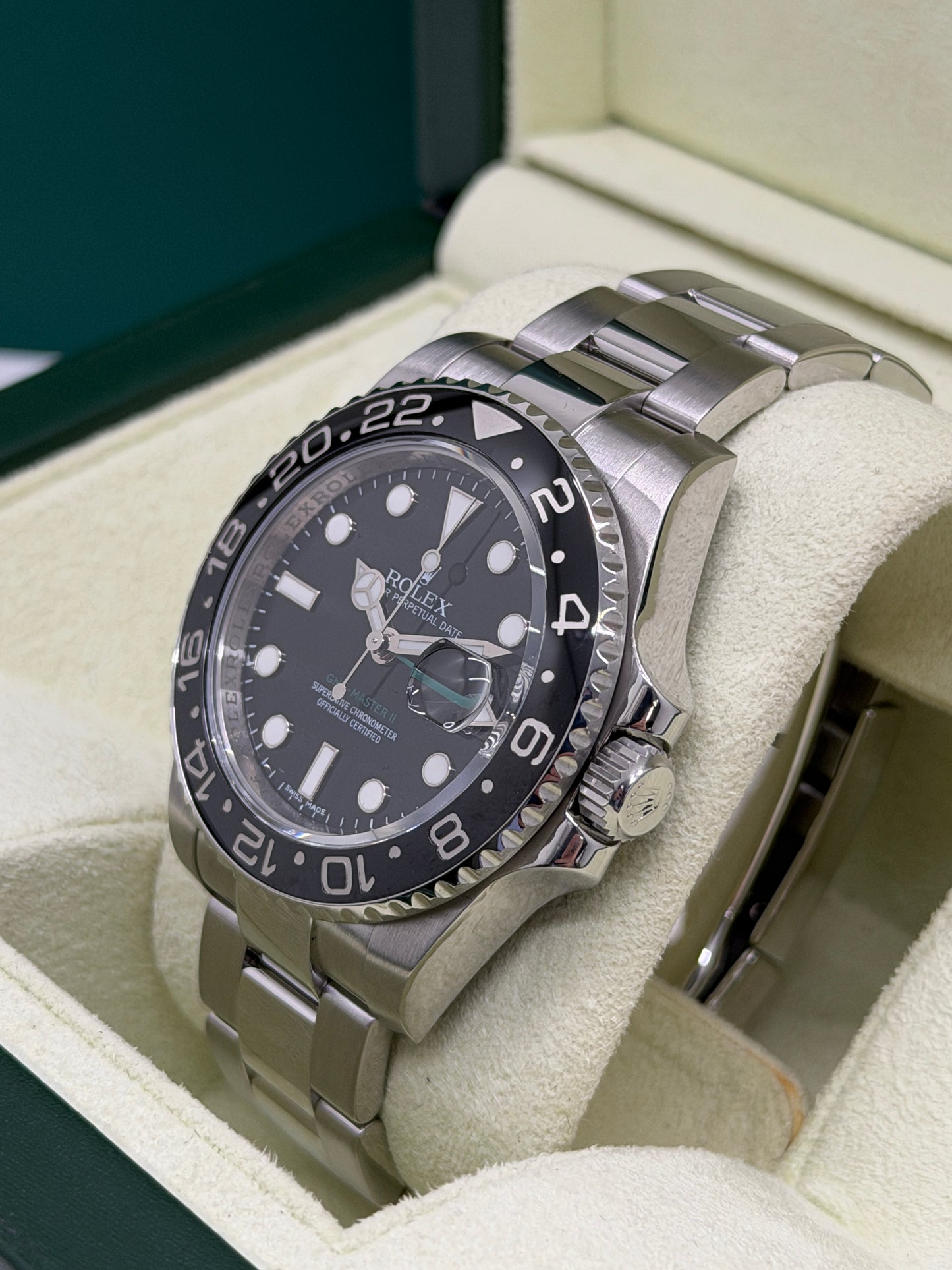 Rolex GMT-Master II - Ref. 116710LN - "Stick Dial" - Year 2009