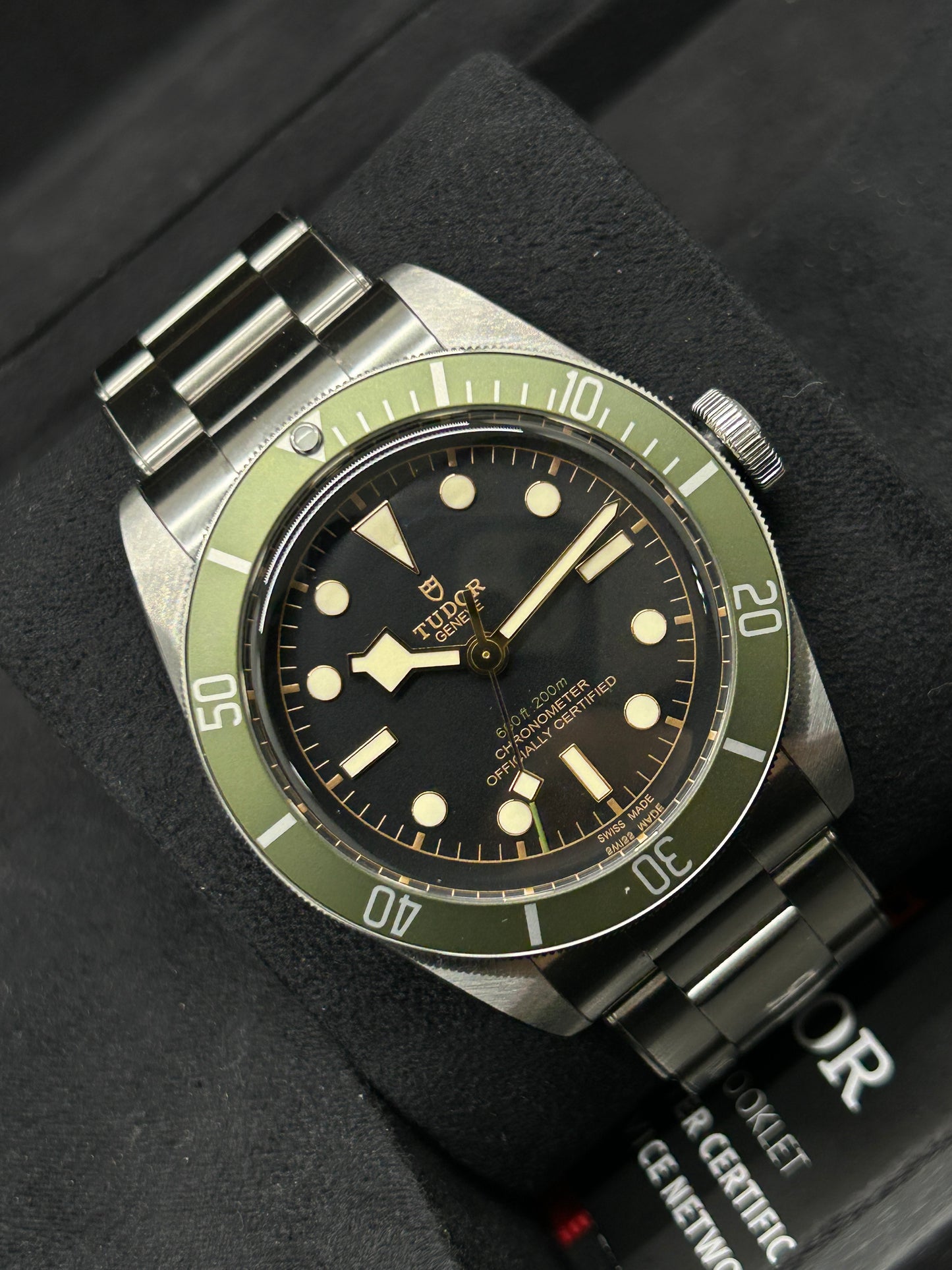 Tudor Black Bay Harrods - Green Dial - Ref 79230G - Year 2024