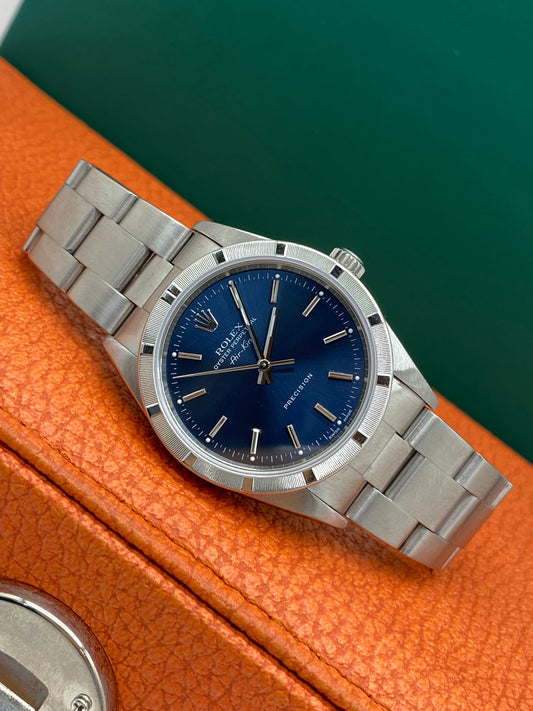 Rolex Air-King - Blue Dial - 34mm - Ref. 14010 - Year 1999