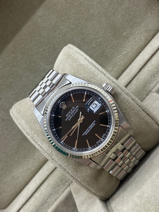 Rolex Datejust 36 - Black  Dial - Ref 16014 - Year 1985