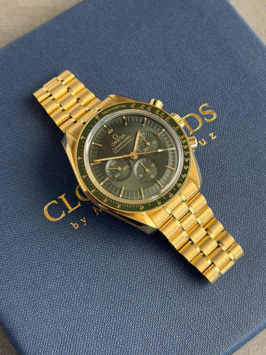 Omega Speedmaster Professional Moonwatch Moonshine - Green Dial Ref.310.60.42.50.10.001 - Unworn 2025