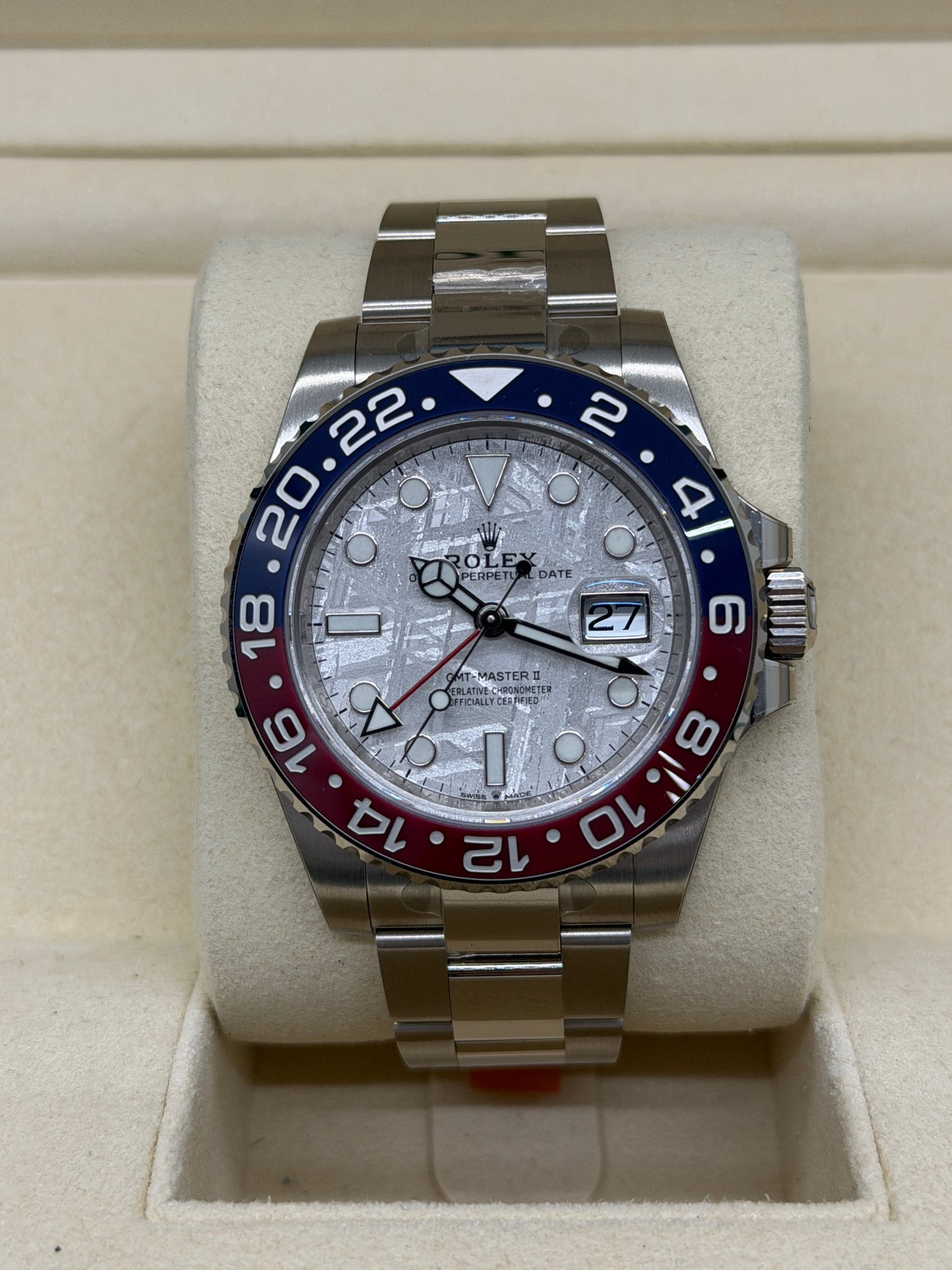 Rolex GMT-Master II Meteorite - Full Stickers - Year 2021 Ref 126719BLRO