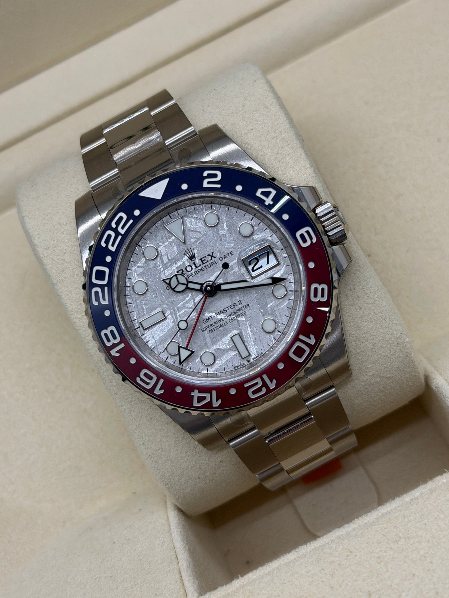 Rolex GMT-Master II Meteorite - Full Stickers - Year 2021 Ref 126719BLRO