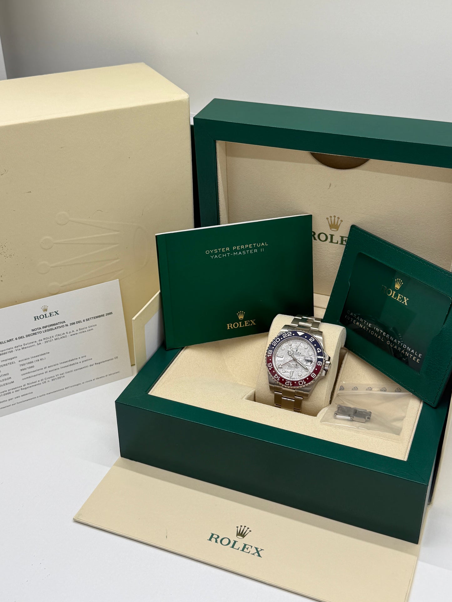 Rolex GMT-Master II Meteorite - Full Stickers - Year 2021 Ref 126719BLRO