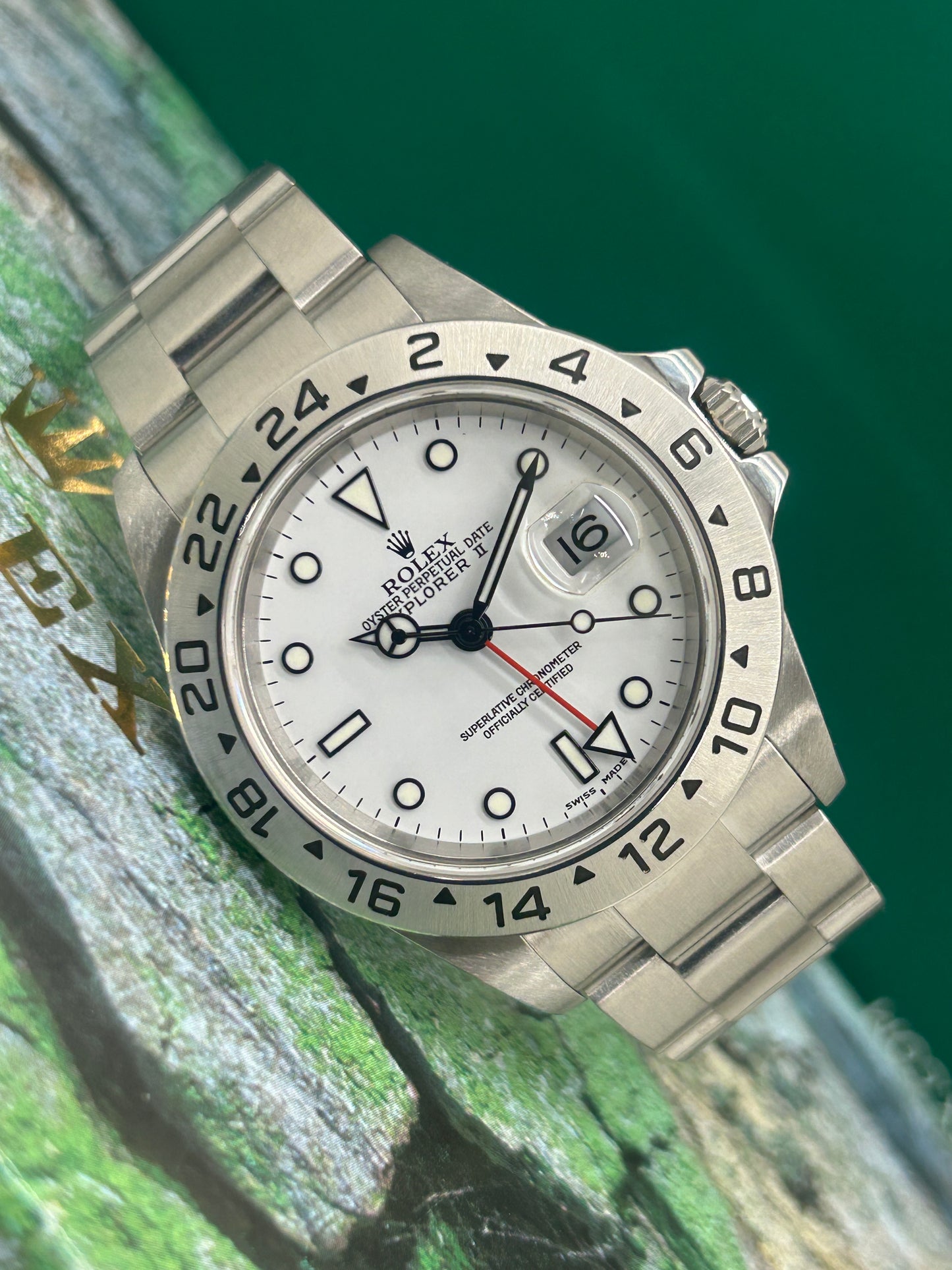 Rolex Explorer II - White Dial - Ref 16570 - Year 2004