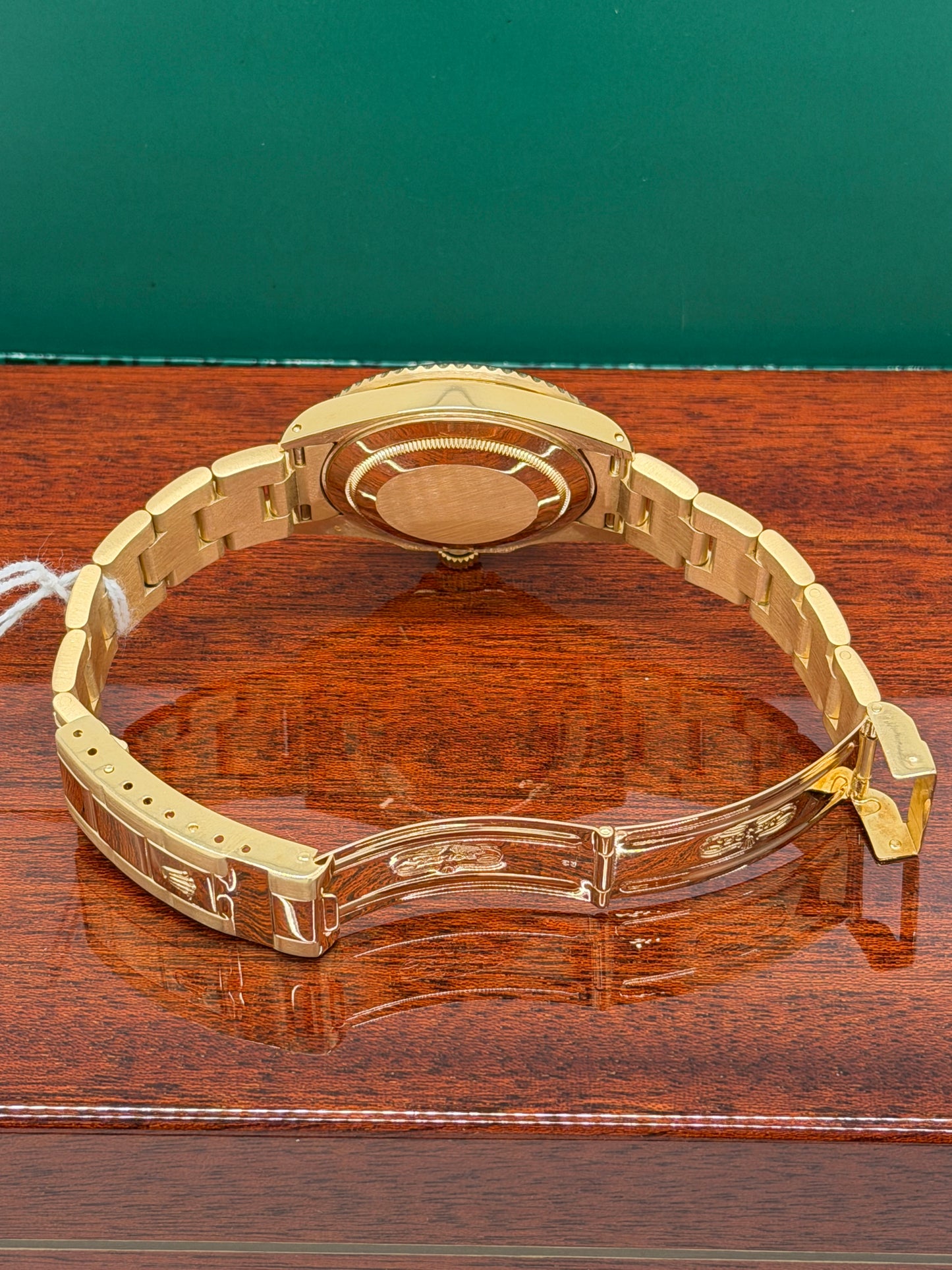 Rolex Submariner Date Sultan Factory Diamonds 18K Gold Ref 16618 - Year 1992