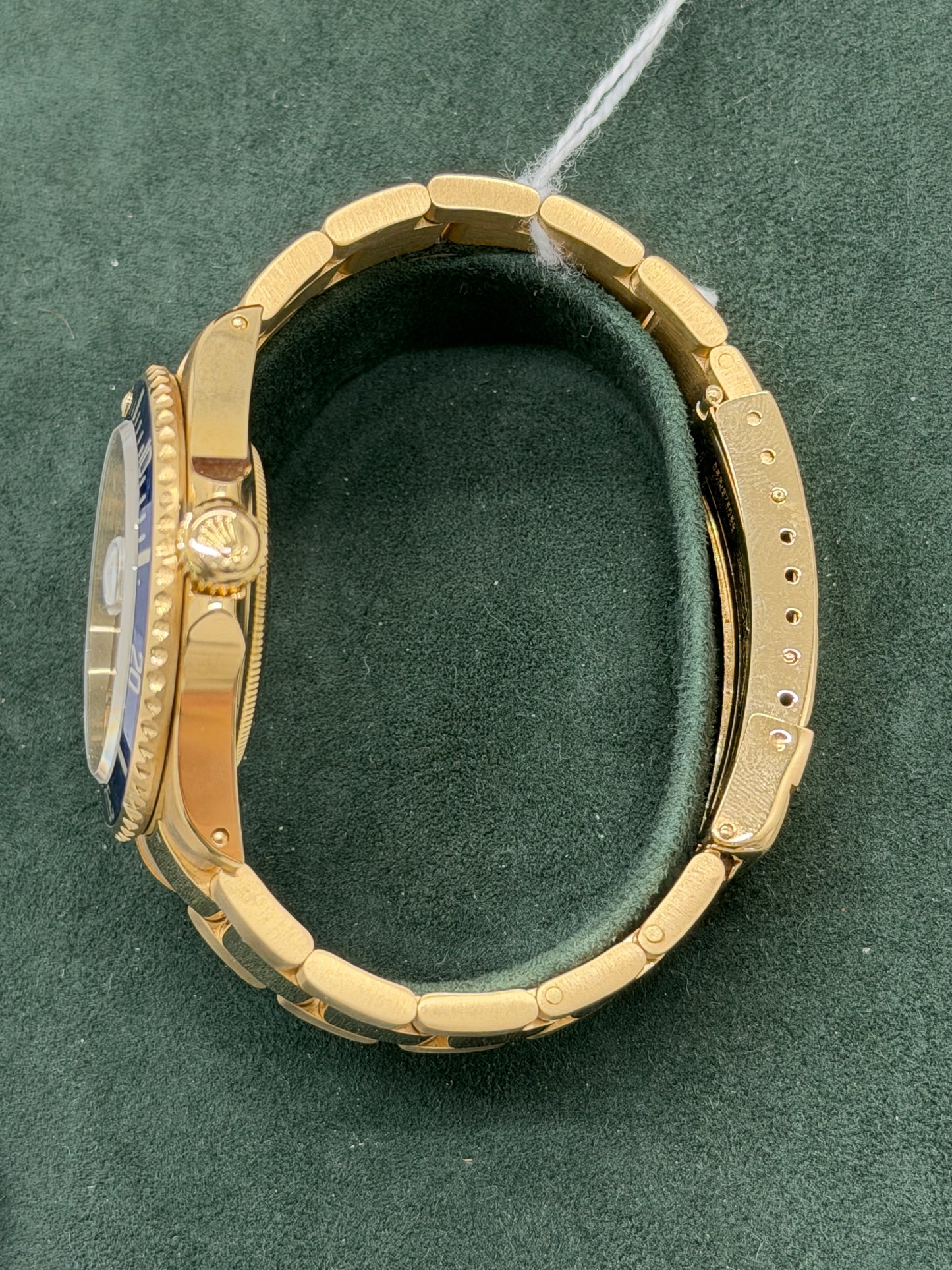 Rolex Submariner Date Sultan Factory Diamonds 18K Gold Ref 16618 - Year 1992