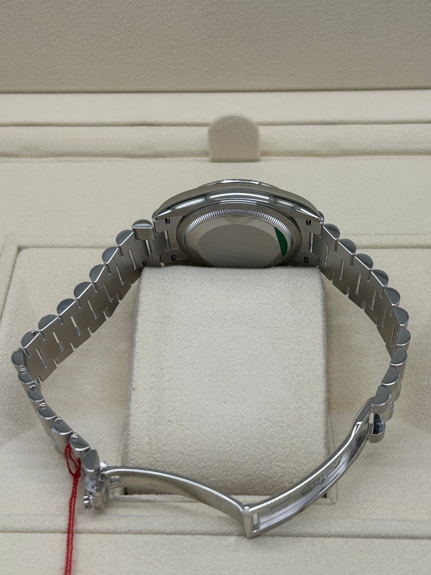 Rolex Day Date - Platinum - Mop and Diamond Dial - Ref 128236 - Year 2022