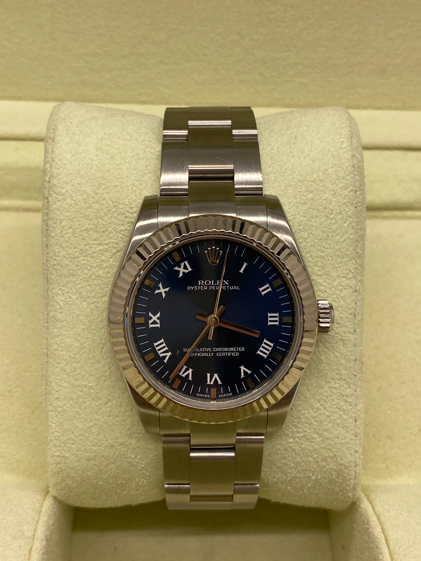 Rolex Oyster Perpetual 31 - Blue Dial - Ref. 177234 - Year 2010