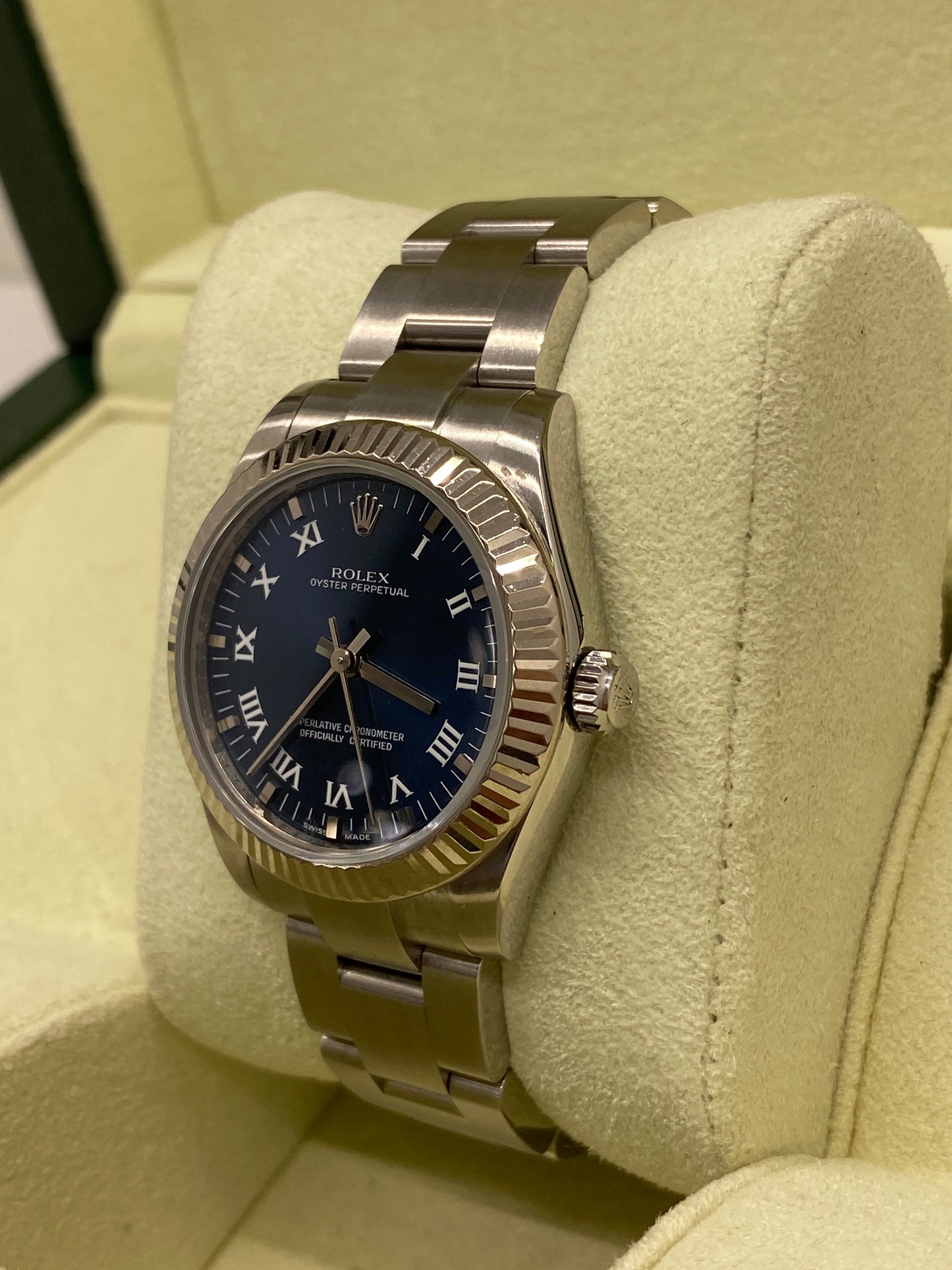 Rolex Oyster Perpetual 31 - Blue Dial - Ref. 177234 - Year 2010