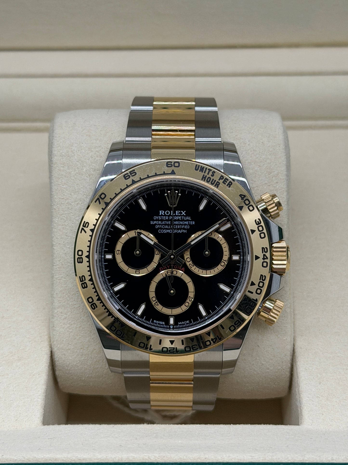 Rolex Daytona - 18Kt Yellow Gold - Black Dial - Ref 126503 - New 2026