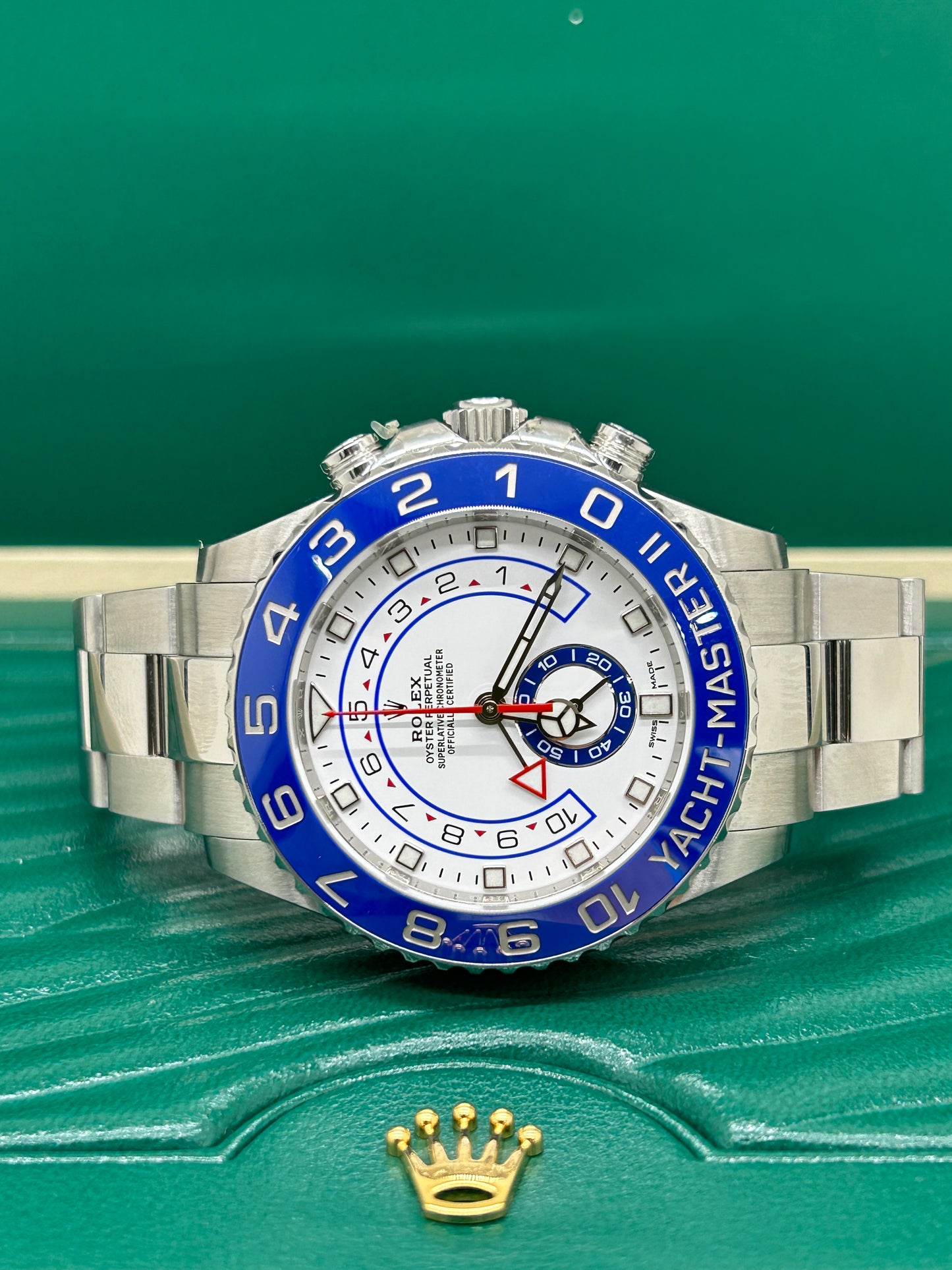 Rolex Yacht-Master II - White Dial - Ref 116680 - Year 2015