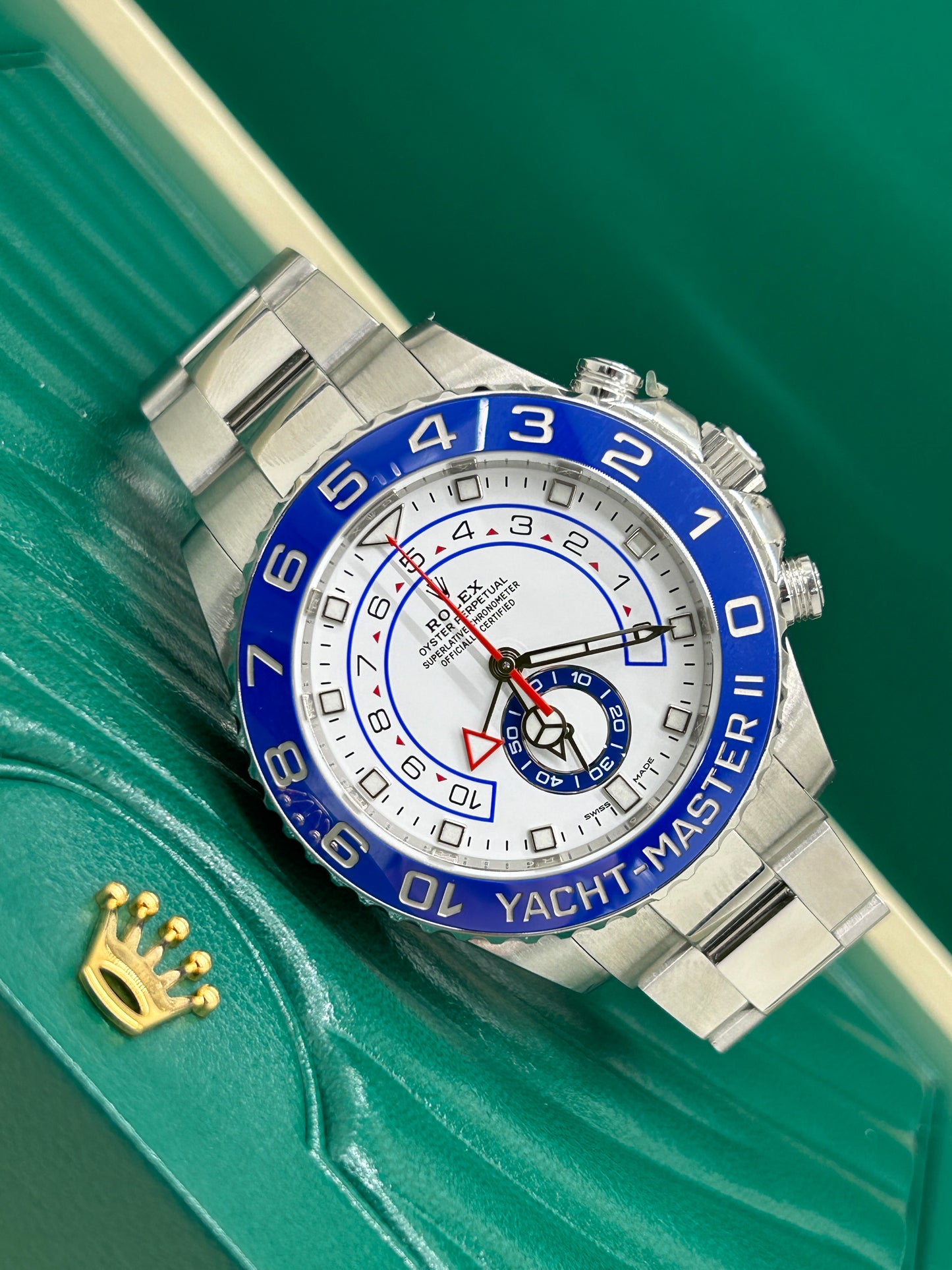 Rolex Yacht-Master II - White Dial - Ref 116680 - Year 2015