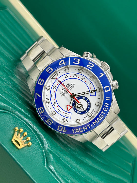 Rolex Yacht-Master II - White Dial - Ref 116680 - Year 2015