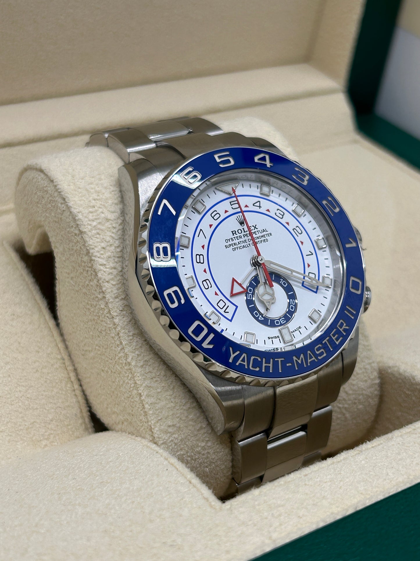 Rolex Yacht-Master II - White Dial - Ref 116680 - Year 2015