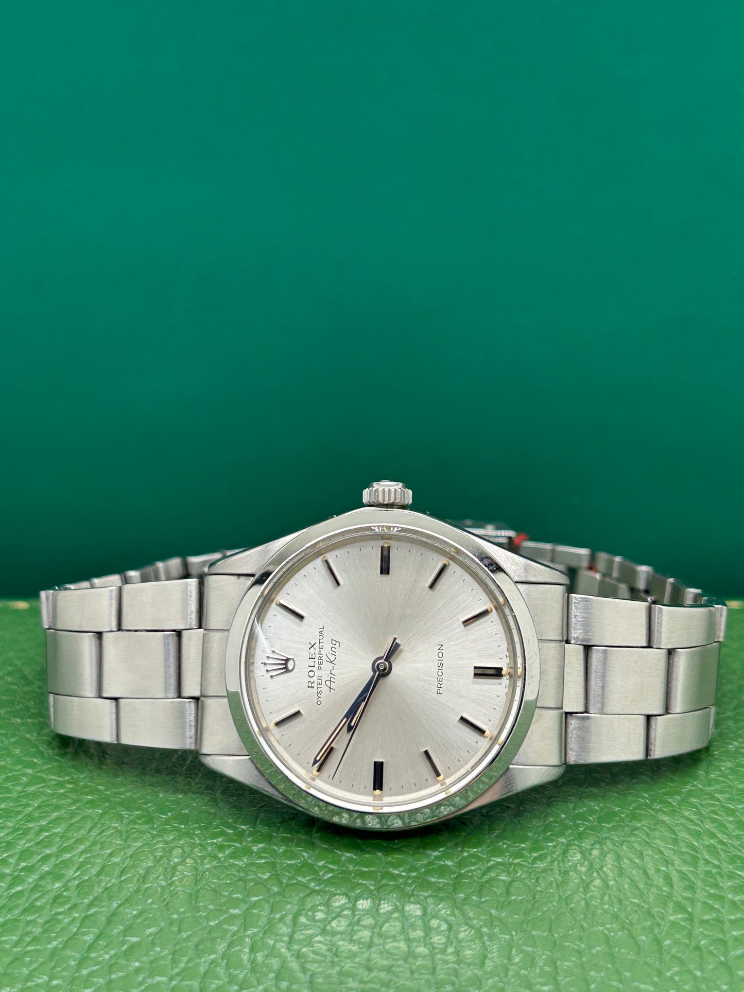 Rolex Air-King 34mm - Silver dial - Ref 5500 - Year 1972