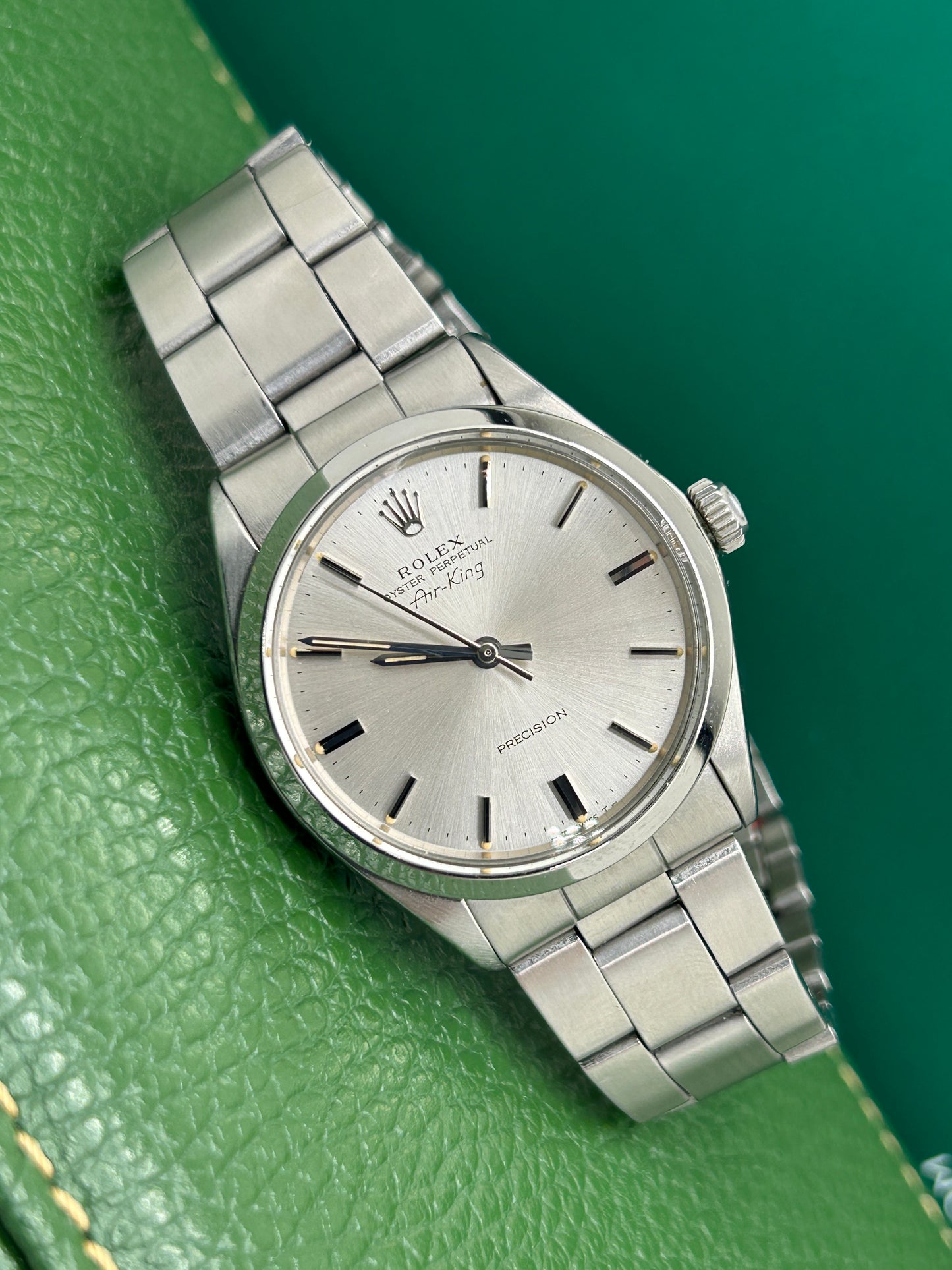 Rolex Air-King 34mm - Silver dial - Ref 5500 - Year 1972