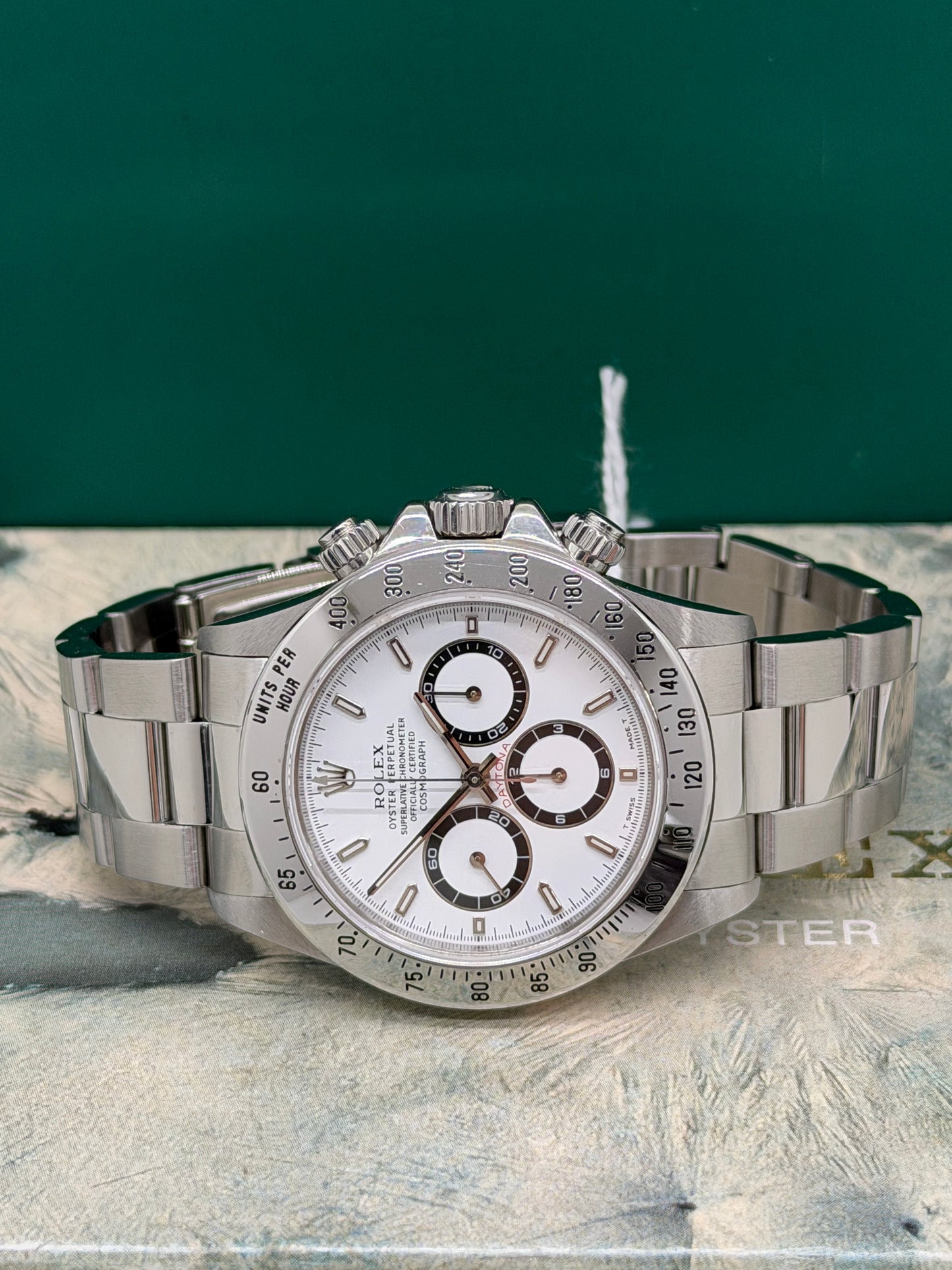 Rolex Daytona Zenith El Primero - White Dial - Ref 16520 - Year 1996