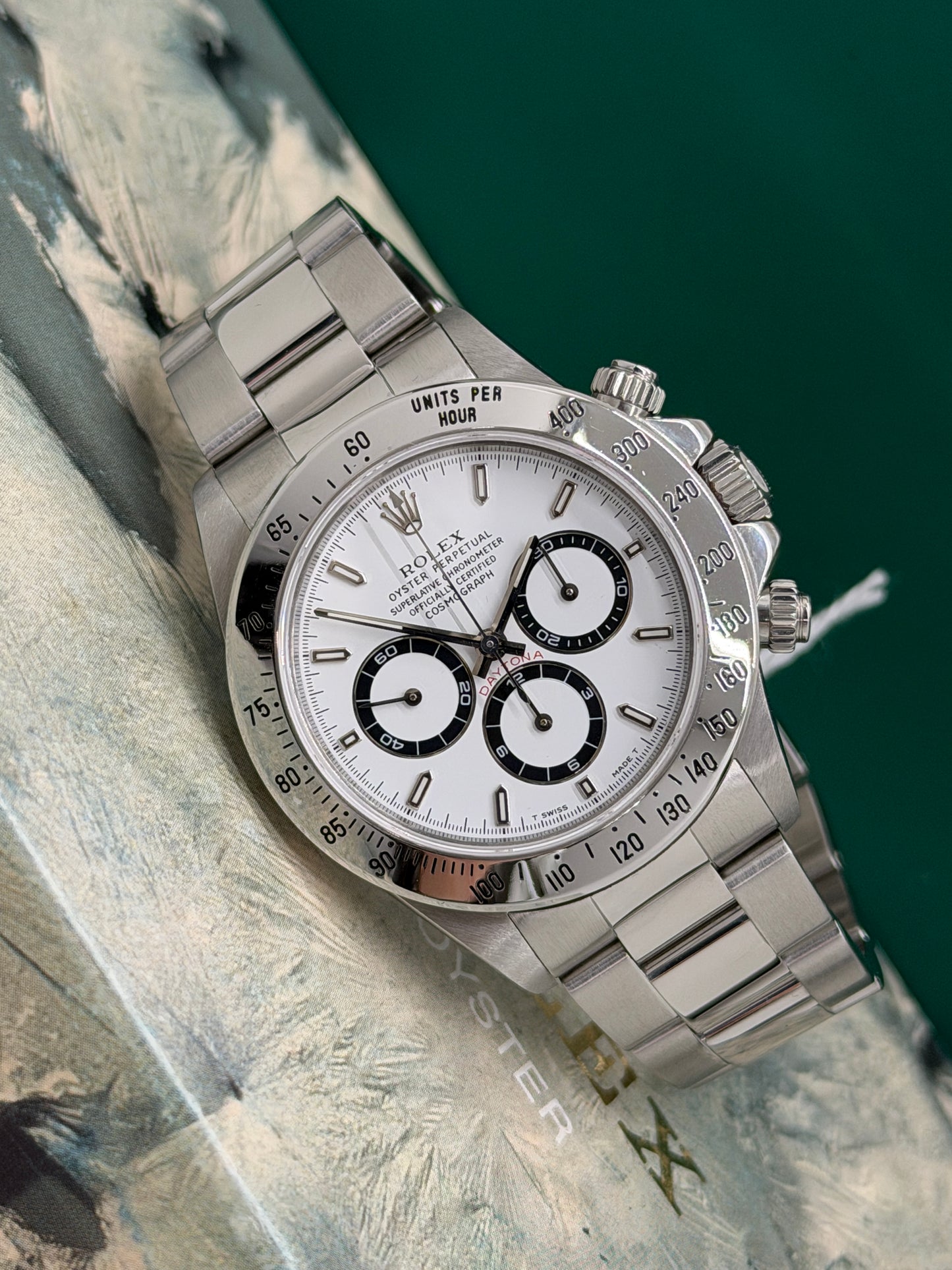 Rolex Daytona Zenith El Primero - White Dial - Ref 16520 - Year 1996