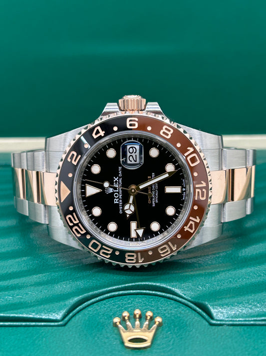 Rolex GMT-Master II - Root Beer - 18Kt Rose Gold - Ref 126711CHNR - Year 2021