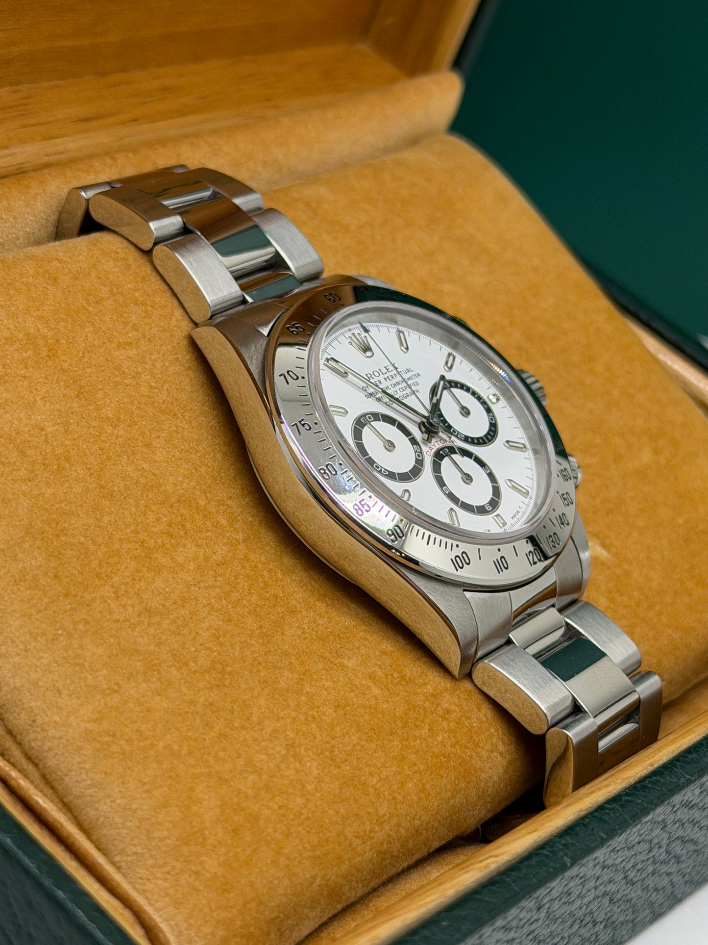Rolex Daytona Zenith El Primero - White Dial - Ref 16520 - Year 1996