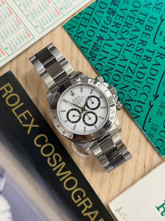 Rolex Daytona Zenith El Primero - White Dial - Ref 16520 - Year 1996