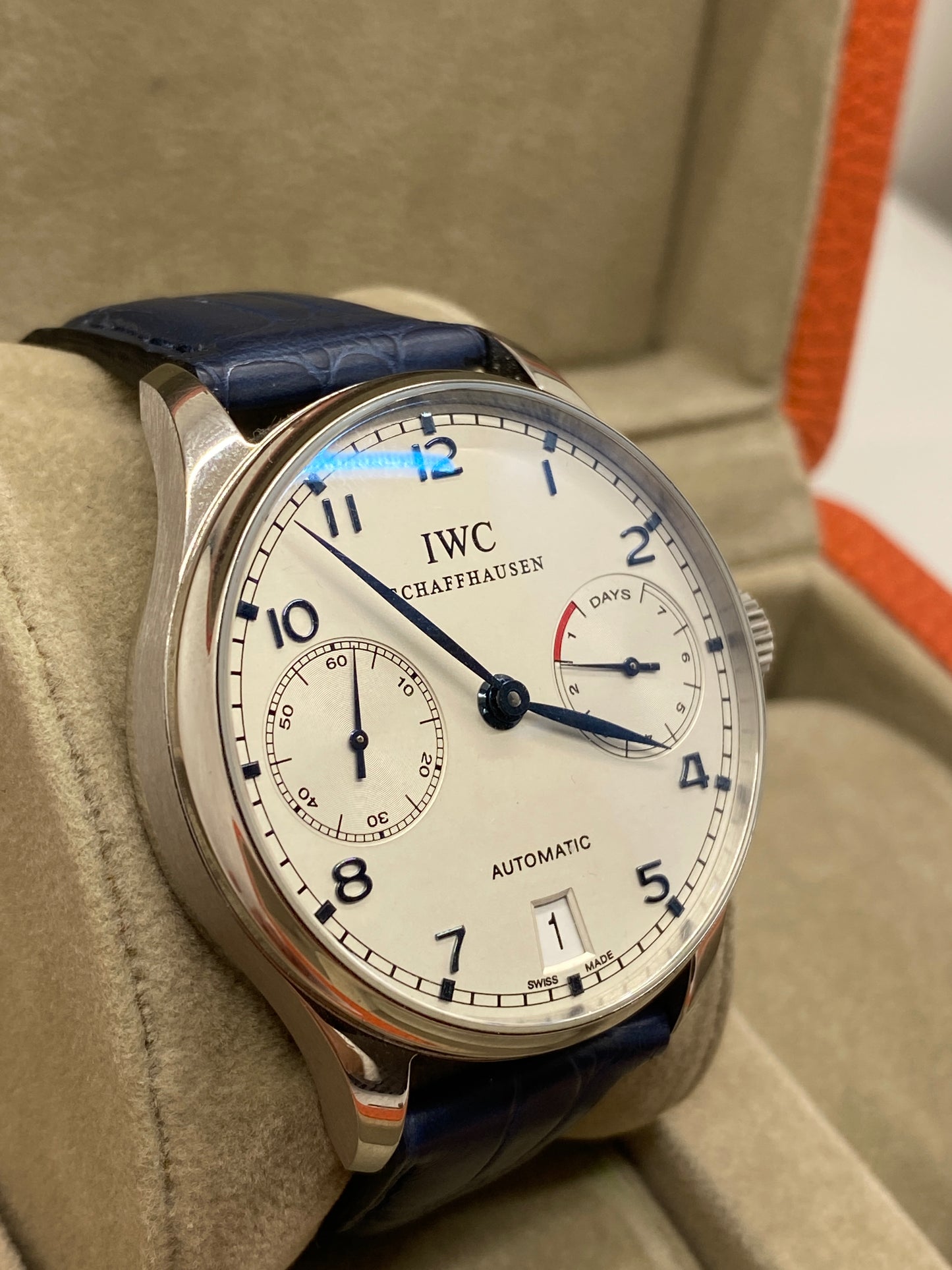 IWC Portuguese - Power Reserve - Ref IW500705 - Year 2015