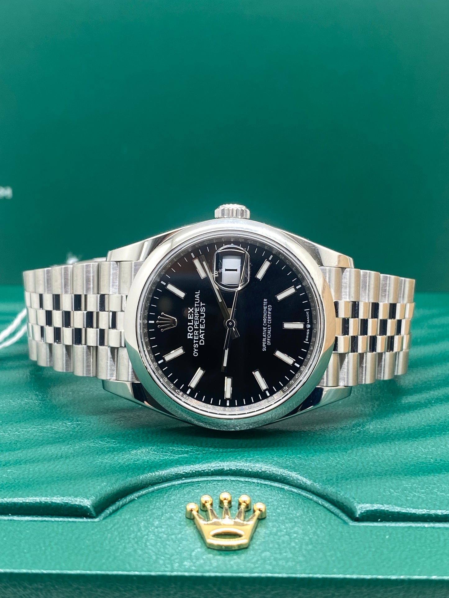Rolex Datejust 36 - Black  Dial - Ref 126200 - Year 2021