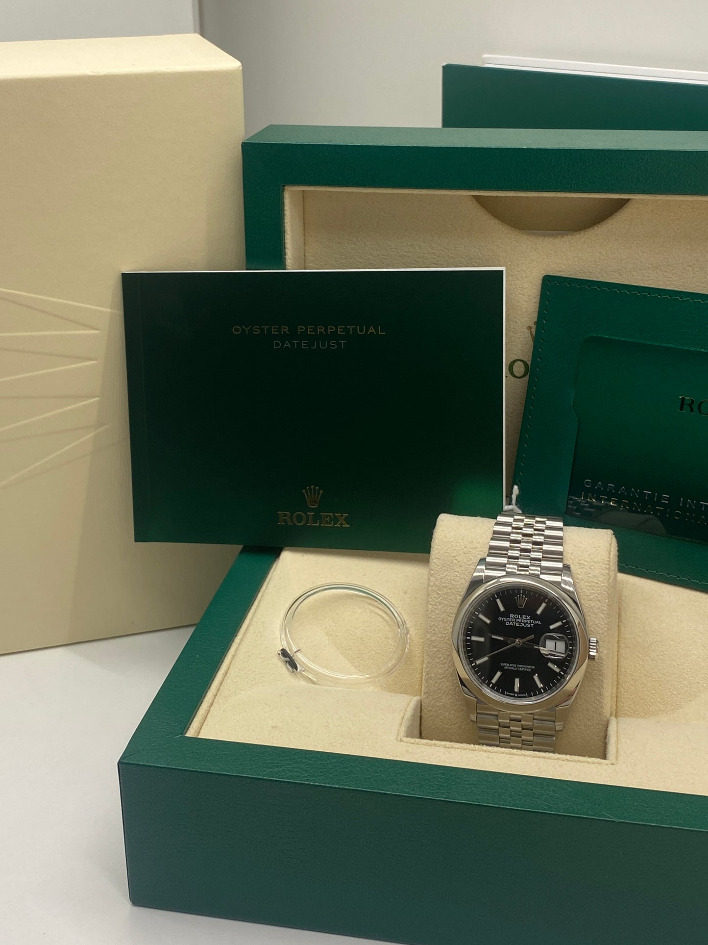 Rolex Datejust 36 - Black  Dial - Ref 126200 - Year 2021