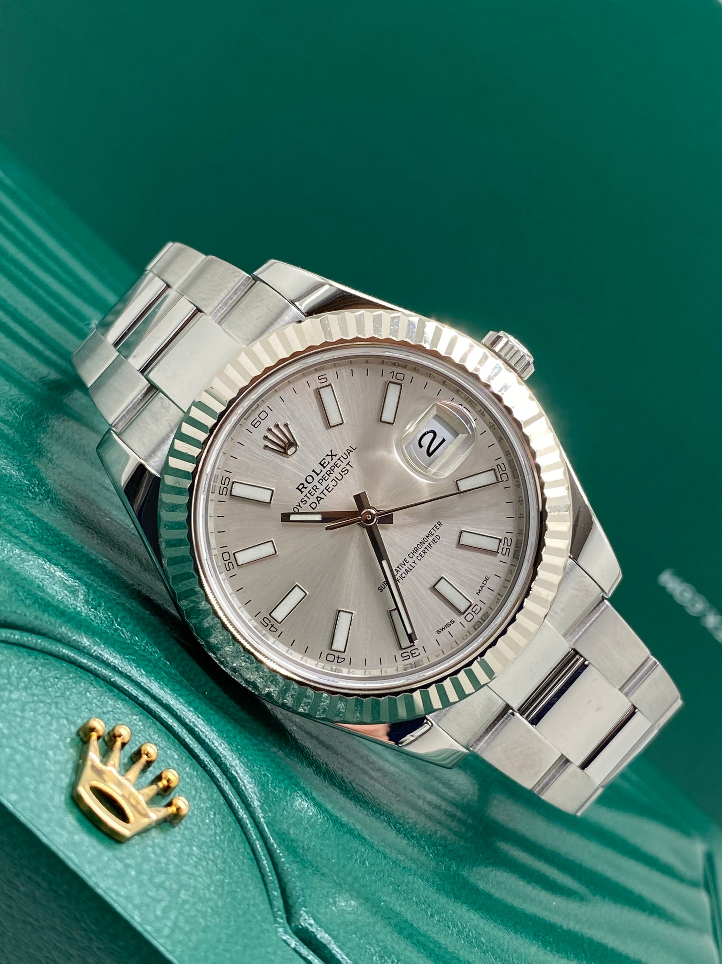 Rolex Datejust II Ref.116334 - Silver Dial - Year 2015