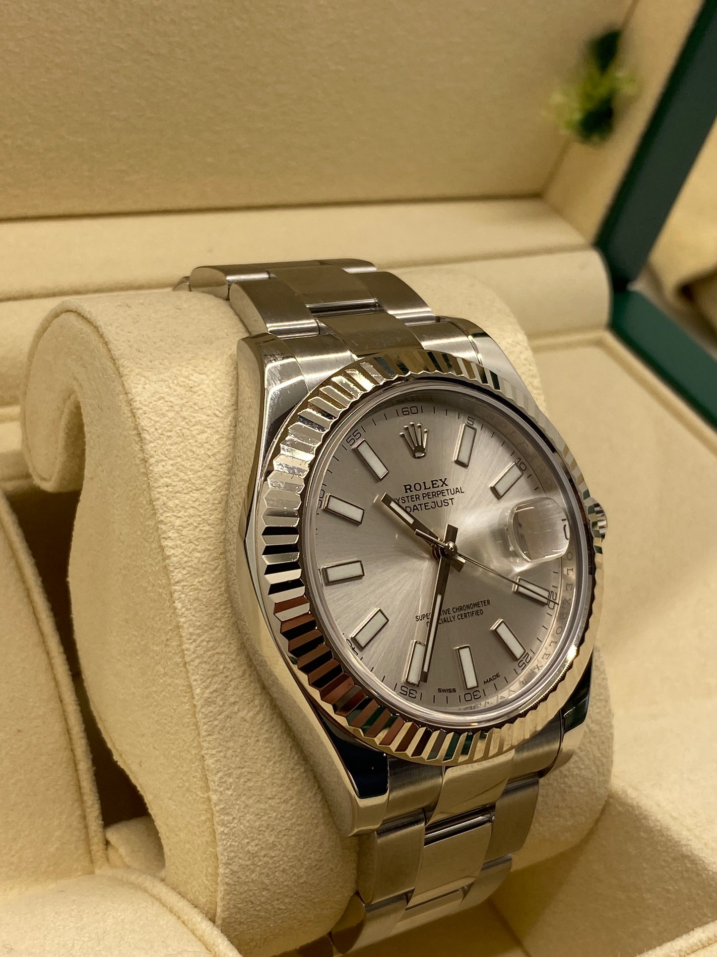 Rolex Datejust II Ref.116334 - Silver Dial - Year 2015