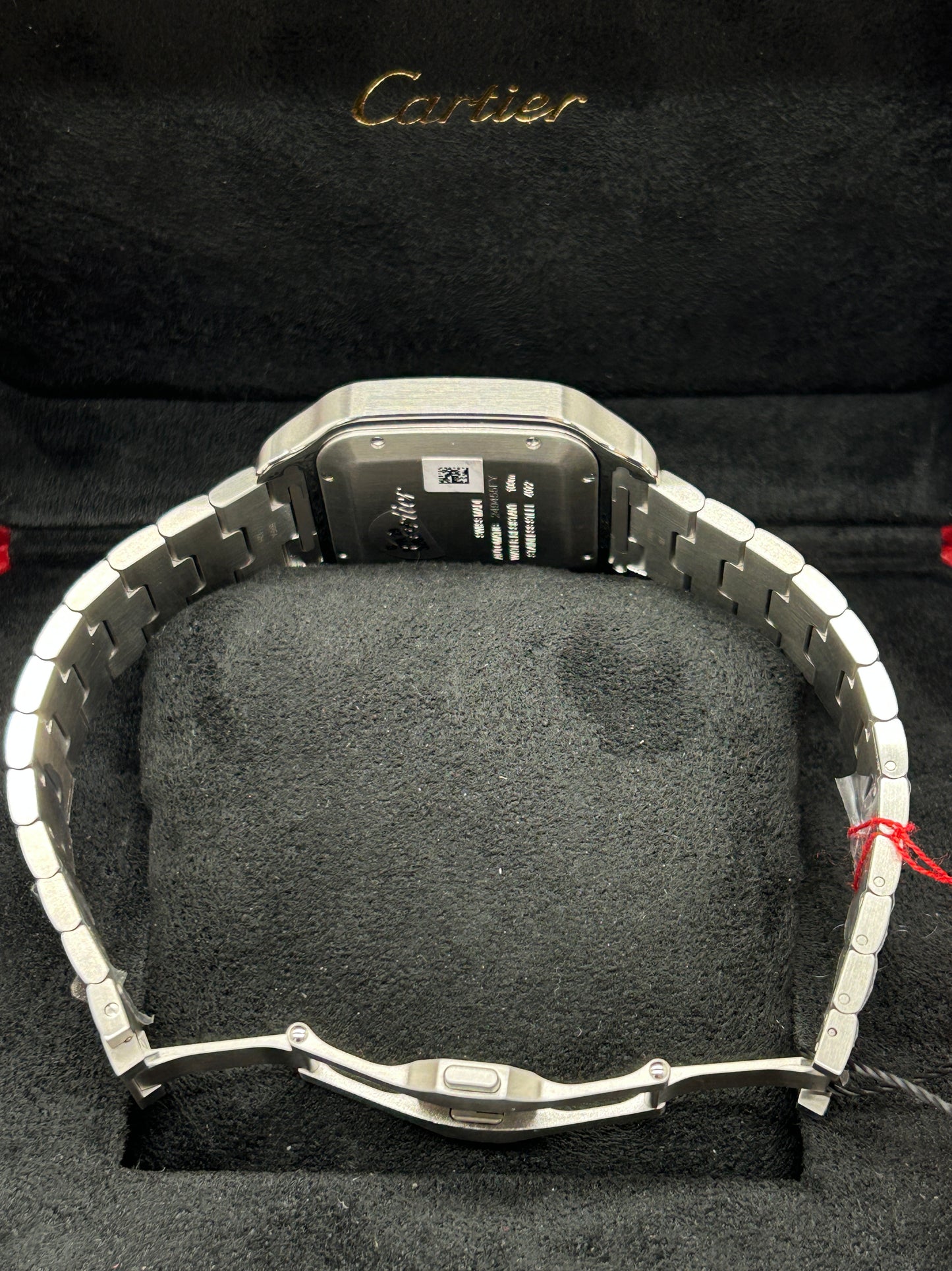 Cartier Santos Green Dial Large - Ref WSSA0062 - New 2025