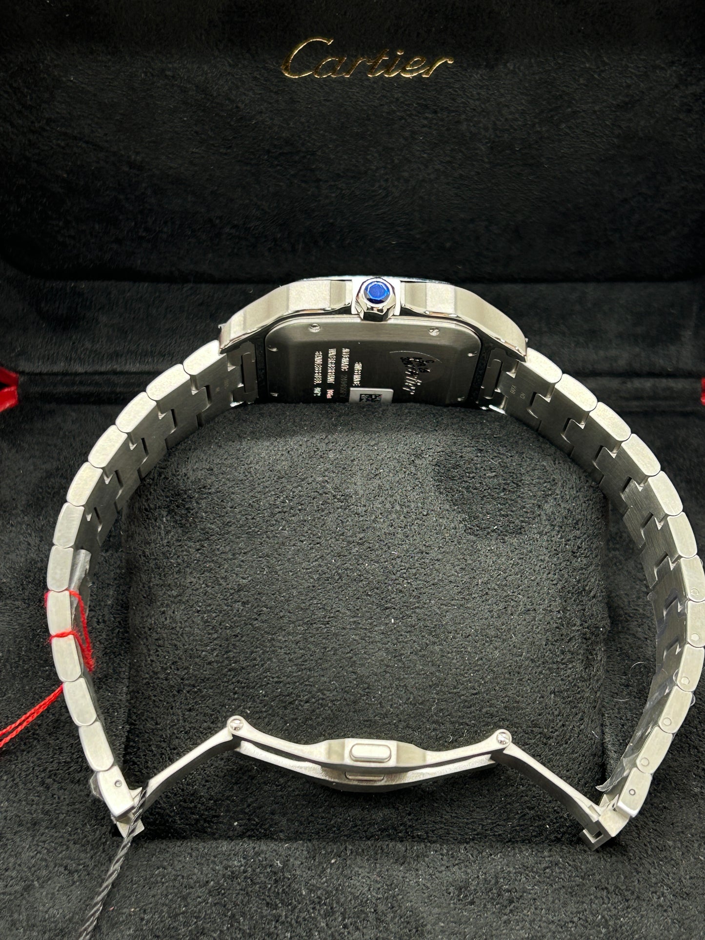 Cartier Santos Green Dial Large - Ref WSSA0062 - New 2025