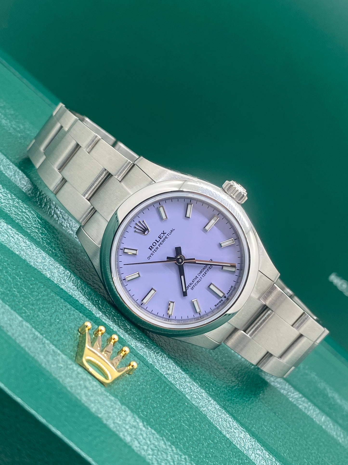 Rolex Oyster Perpetual 31 - Lavander Dial - Ref 277200 - New 2025