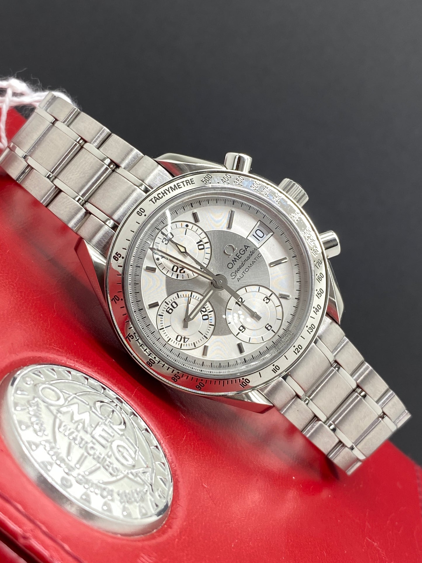 Omega Speedmaster Date - 39mm - Silver Dial - Ref 3513.30.00 - Year 2004