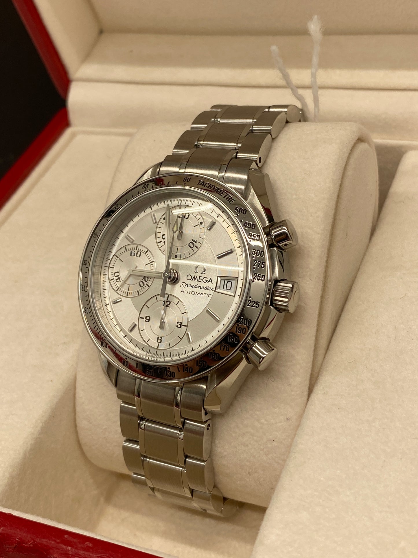 Omega Speedmaster Date - 39mm - Silver Dial - Ref 3513.30.00 - Year 2004