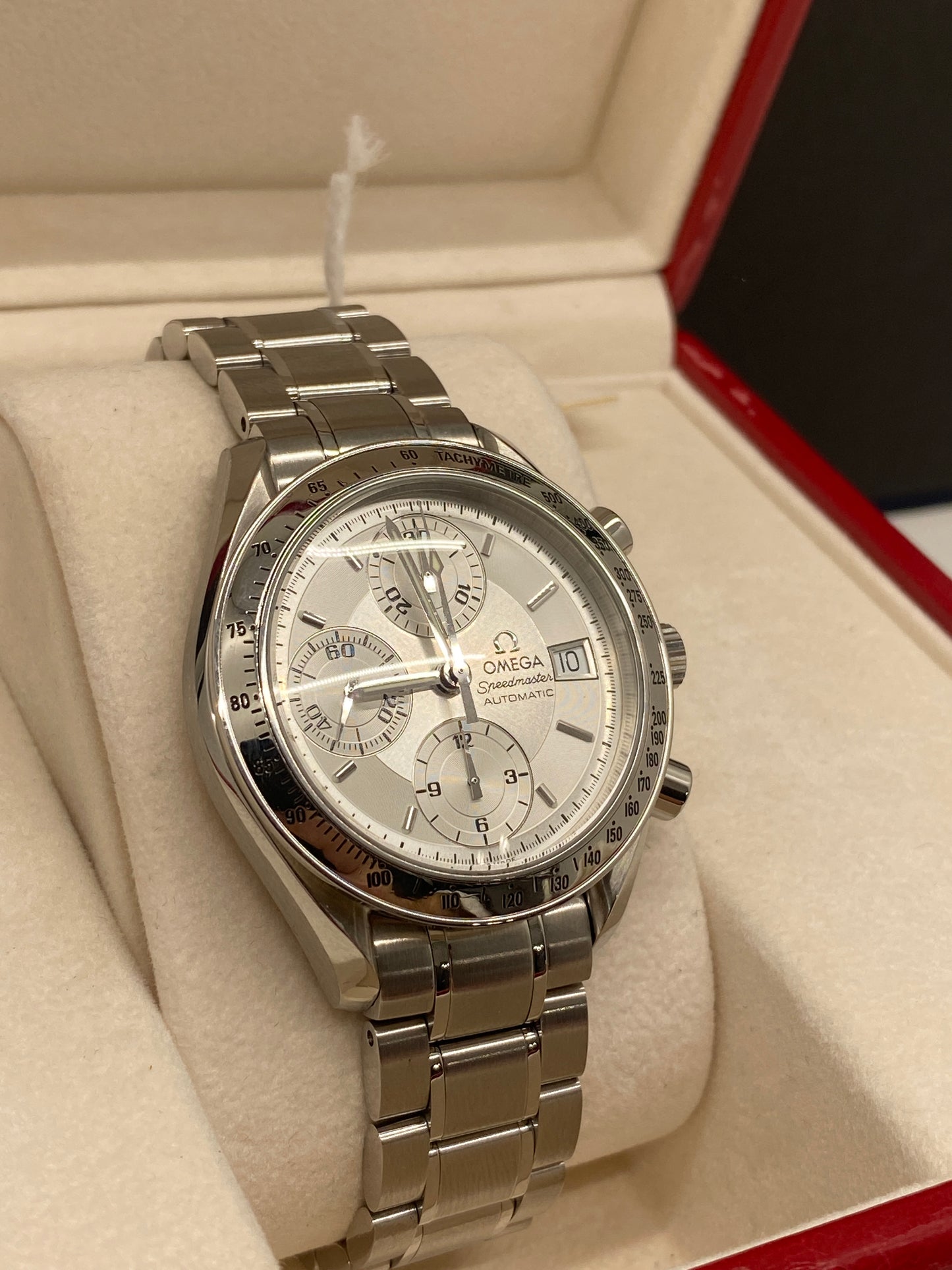 Omega Speedmaster Date - 39mm - Silver Dial - Ref 3513.30.00 - Year 2004