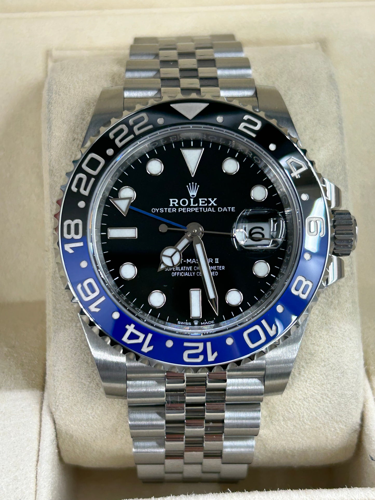 Rolex GMT-Master II "Batman" - Ref 126710BLNR - Year 2019