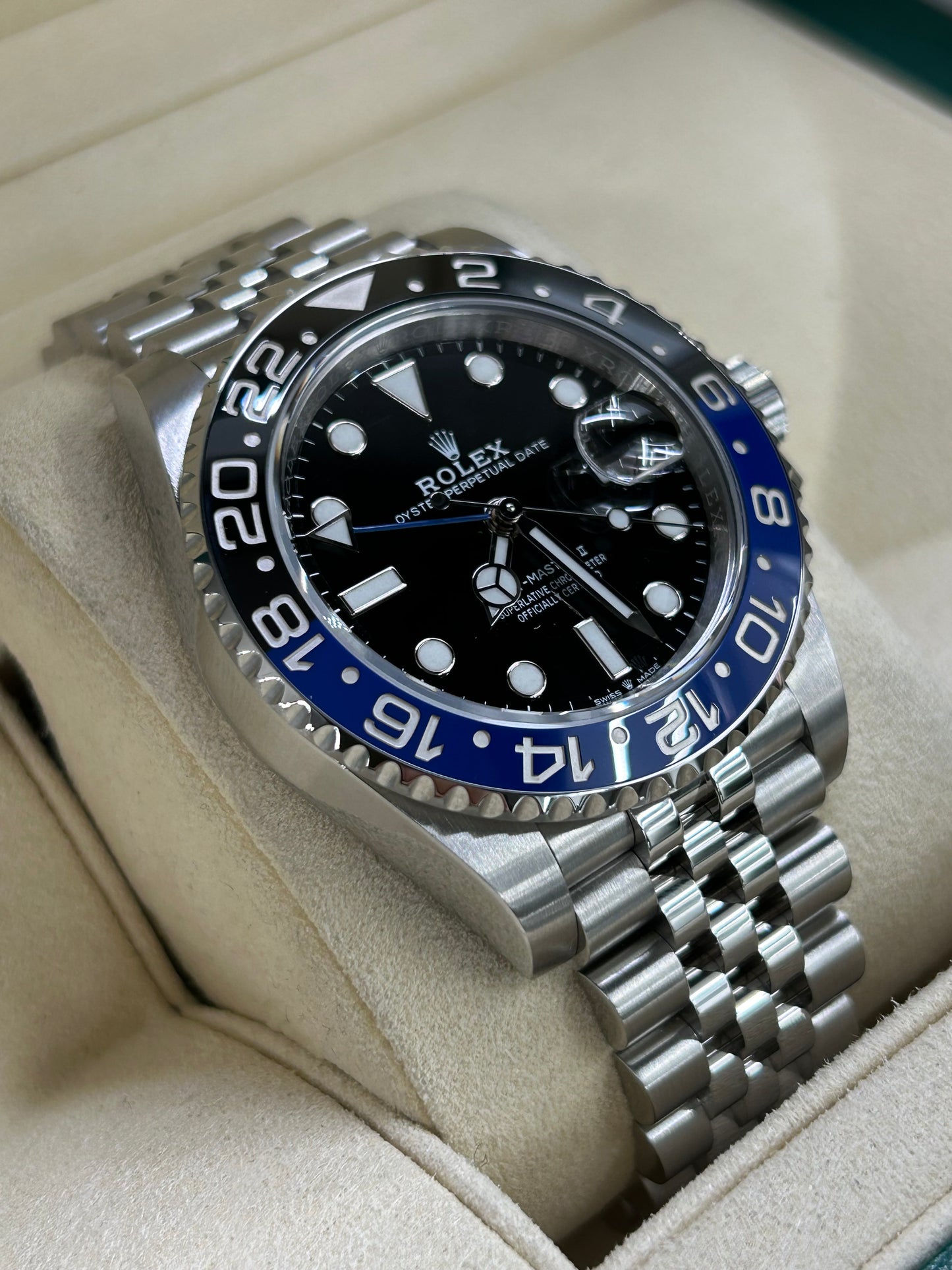 Rolex GMT-Master II "Batman" - Ref 126710BLNR - Year 2019