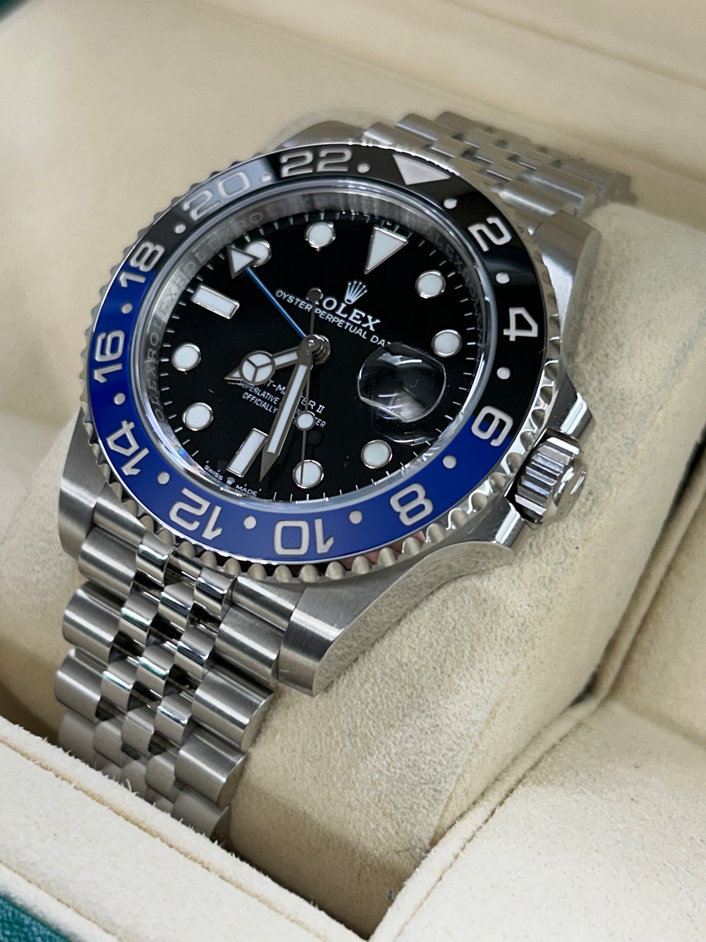 Rolex GMT-Master II "Batman" - Ref 126710BLNR - Year 2019