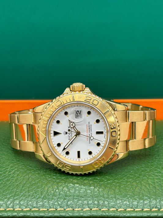 Rolex Yacht-Master 40 - Ref.16628 - 18Kt Yellow Gold - Rubin Dial  - Year 1991