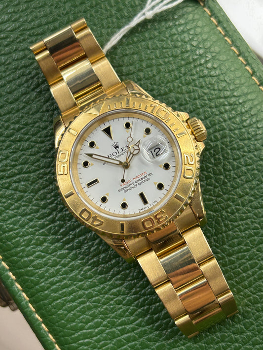 Rolex Yacht-Master 40 - Ref.16628 - 18Kt Yellow Gold - Rubin Dial  - Year 1991