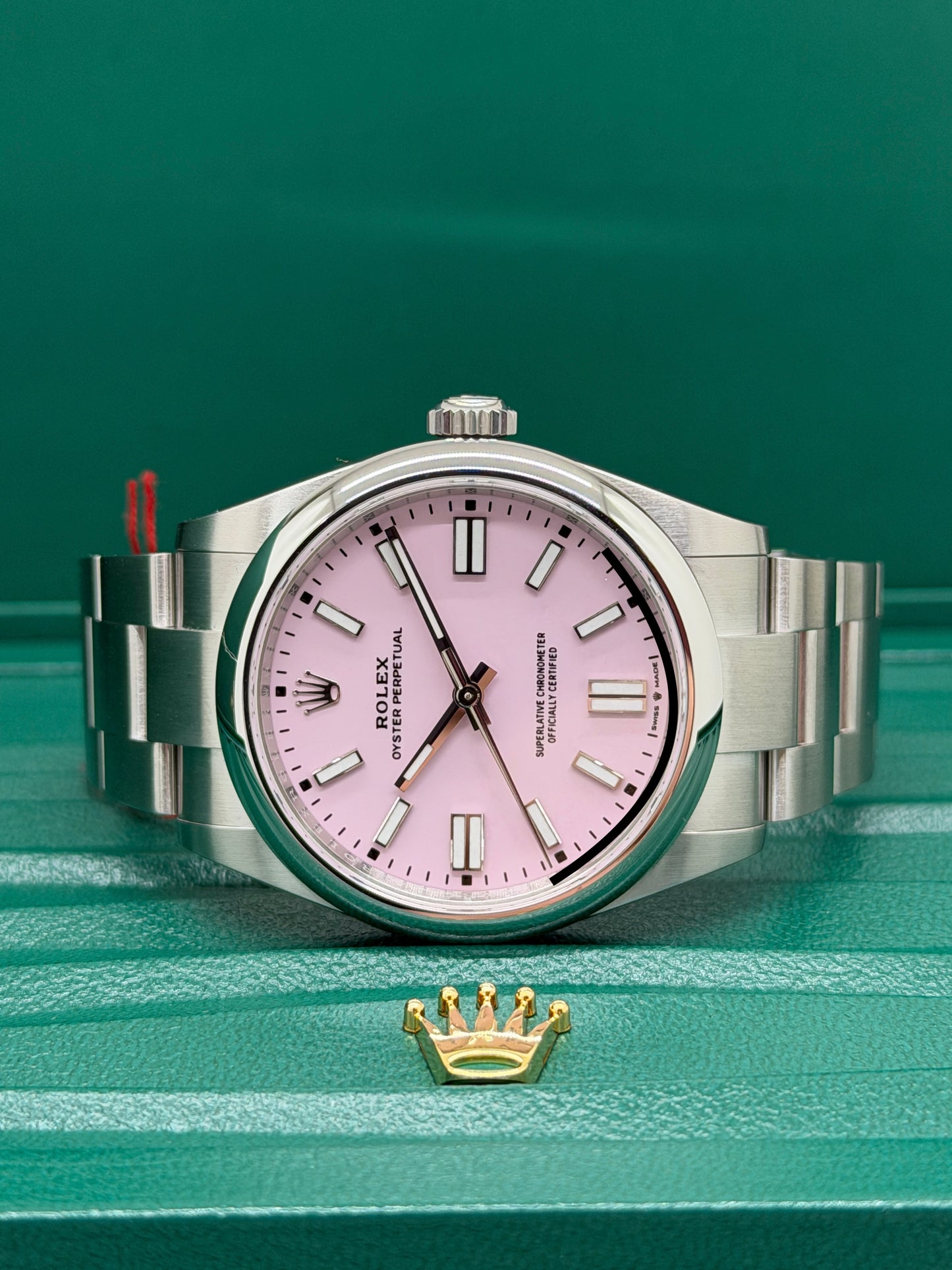 Rolex Oyster Perpetual 41 - Pink/Candy Dial New 2026