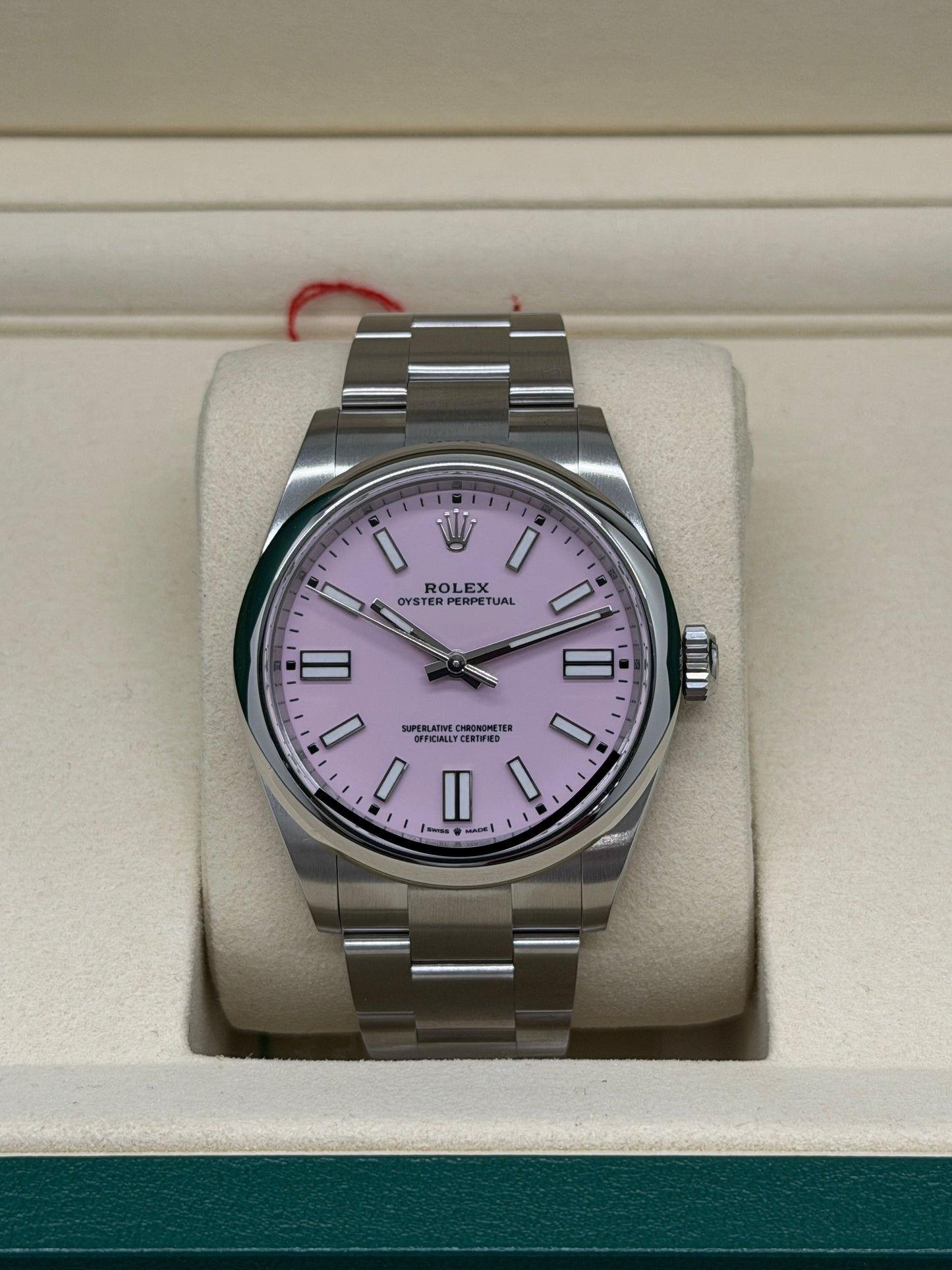Rolex Oyster Perpetual 41 - Pink/Candy Dial New 2026