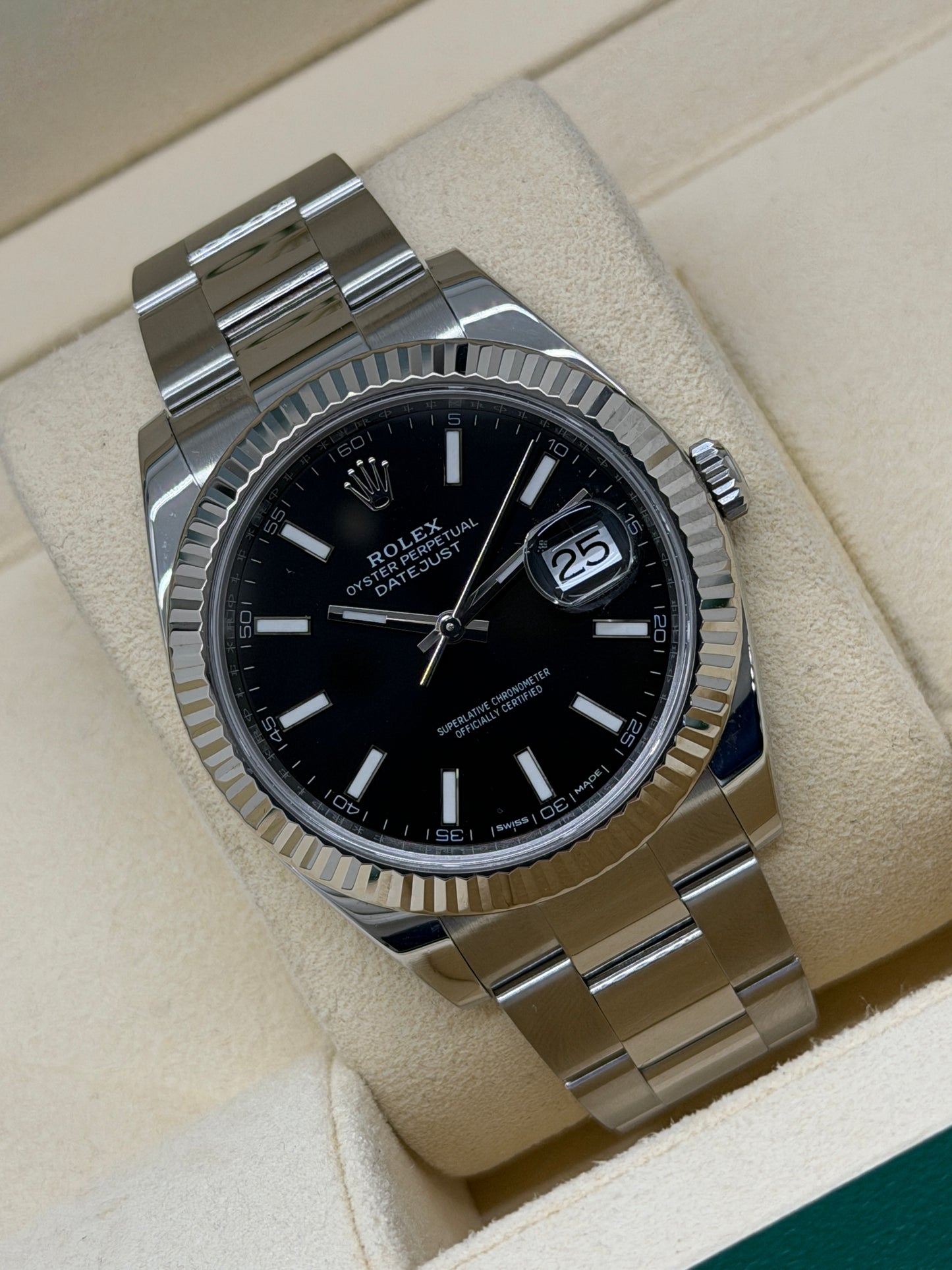 Rolex Datejust 41 - Ref.126334 - Black Dial - Year 2018