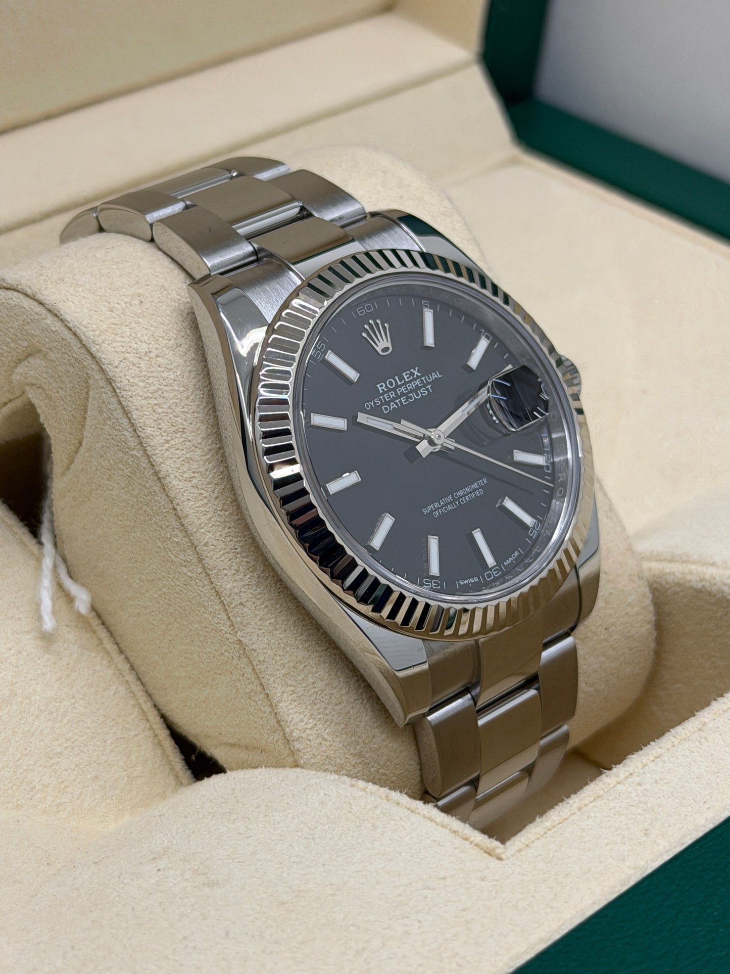 Rolex Datejust 41 - Ref.126334 - Black Dial - Year 2018