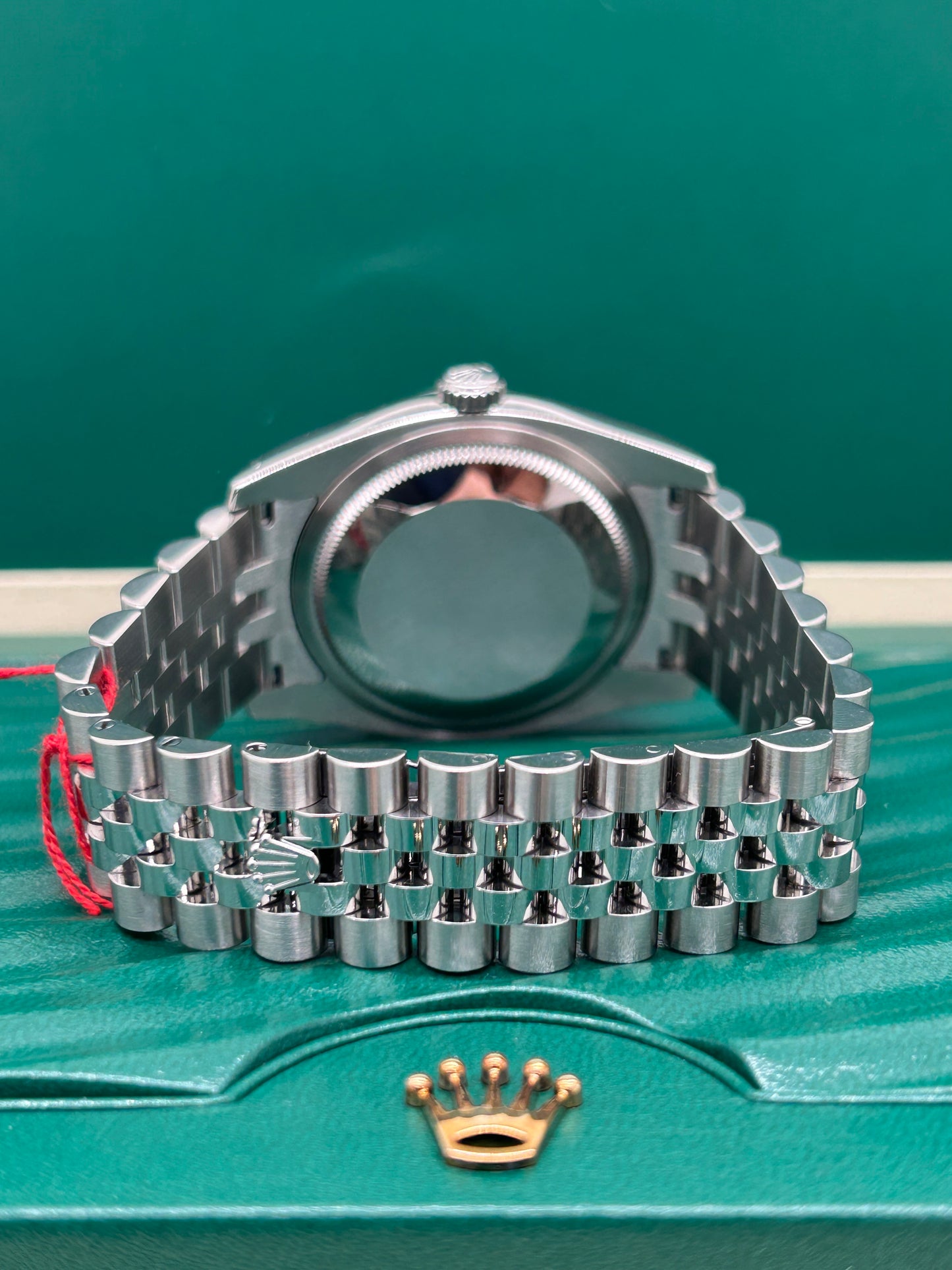 Rolex Datejust 36 Blue Diamond Dial Ref 116234 - Never Polished - Year 2018