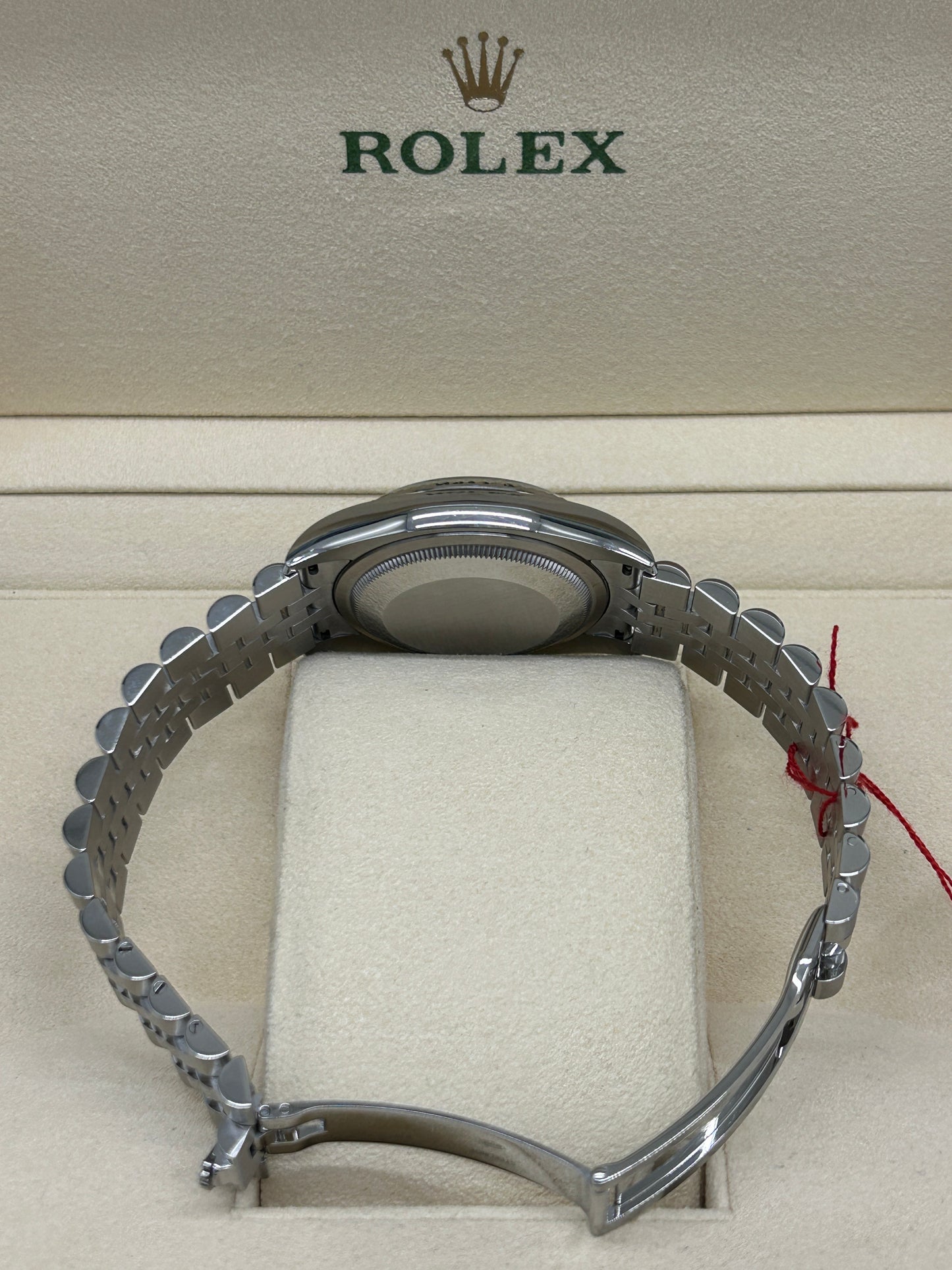 Rolex Datejust 36 Blue Diamond Dial Ref 116234 - Never Polished - Year 2018