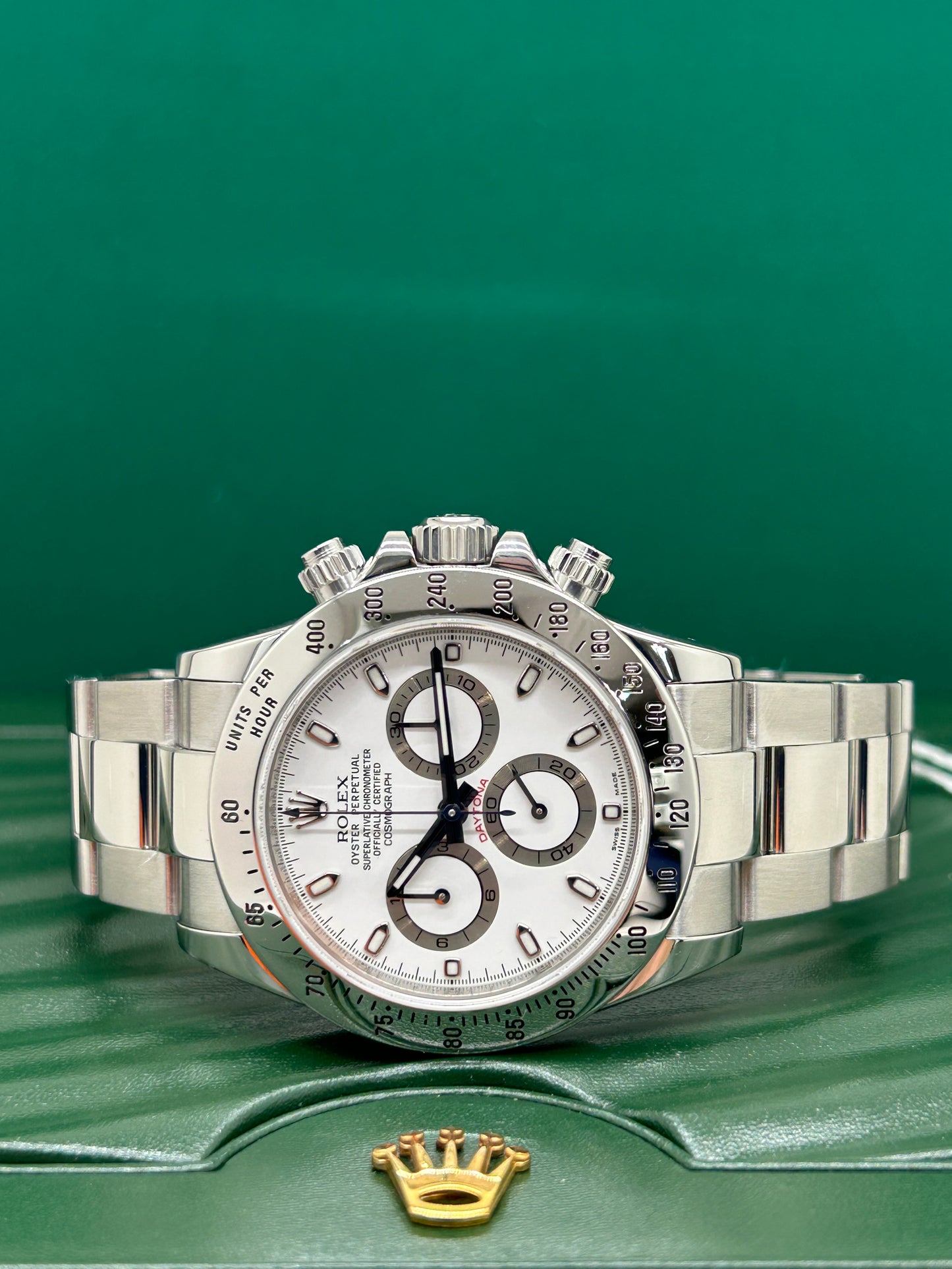 Rolex Daytona White Dial - APH Ref. 116520 - Year 2010