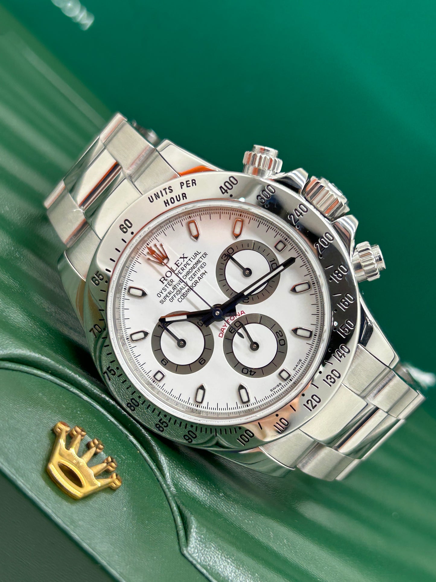 Rolex Daytona White Dial - APH Ref. 116520 - Year 2010